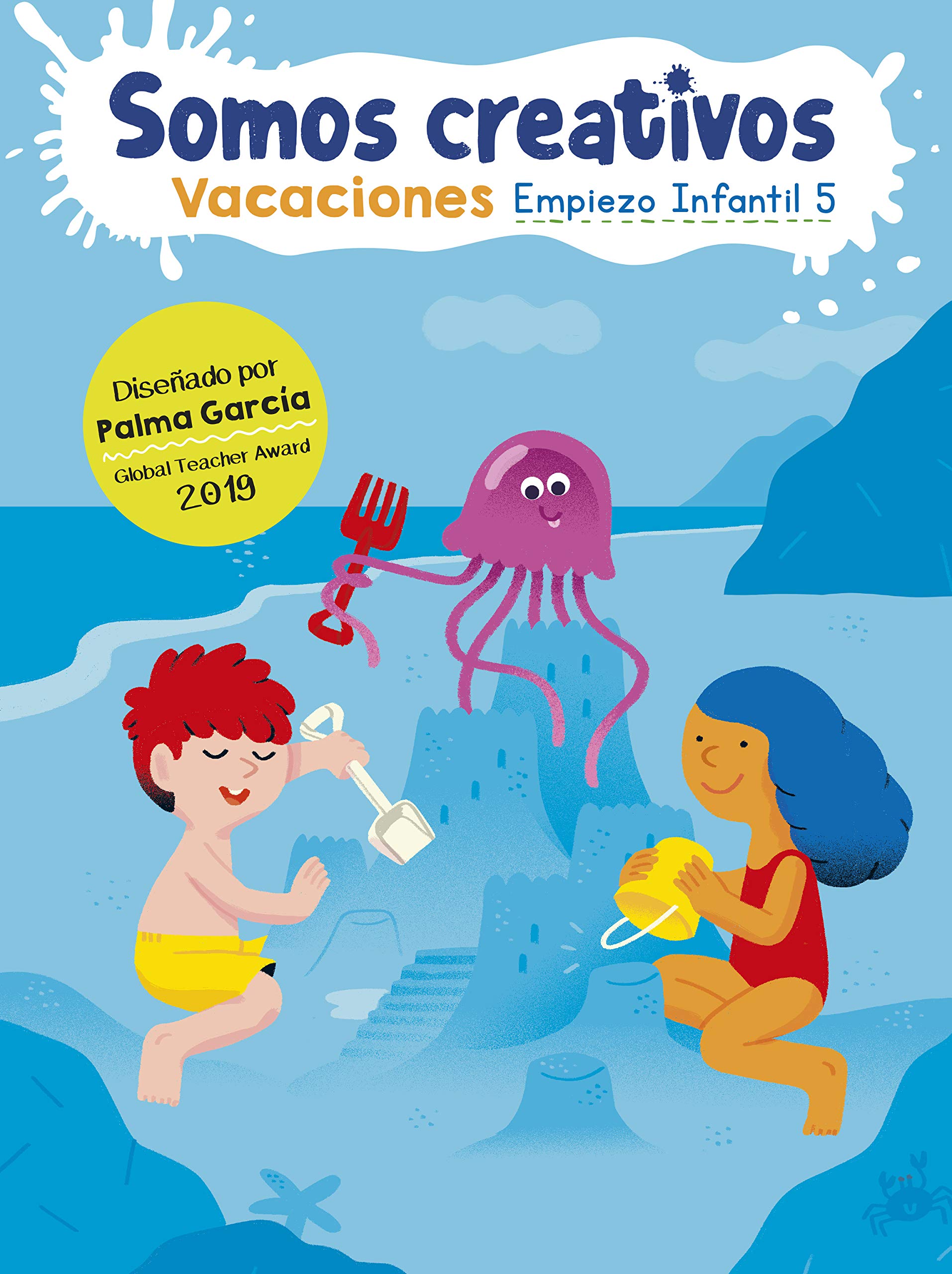 Libro: Somos creativos. Cuaderno de vacaciones - Empiezo Infantil (5 años): -