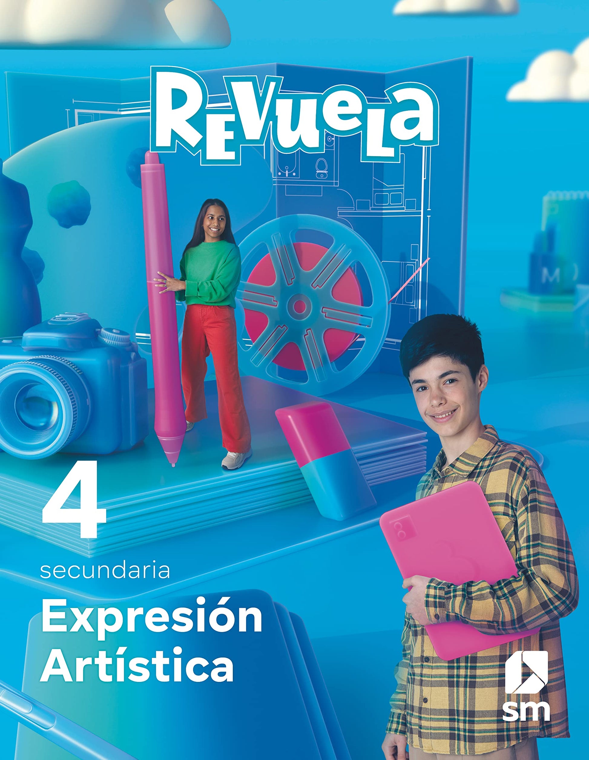 Libro: Expresión Artística. 4 Secundaria. Revuela