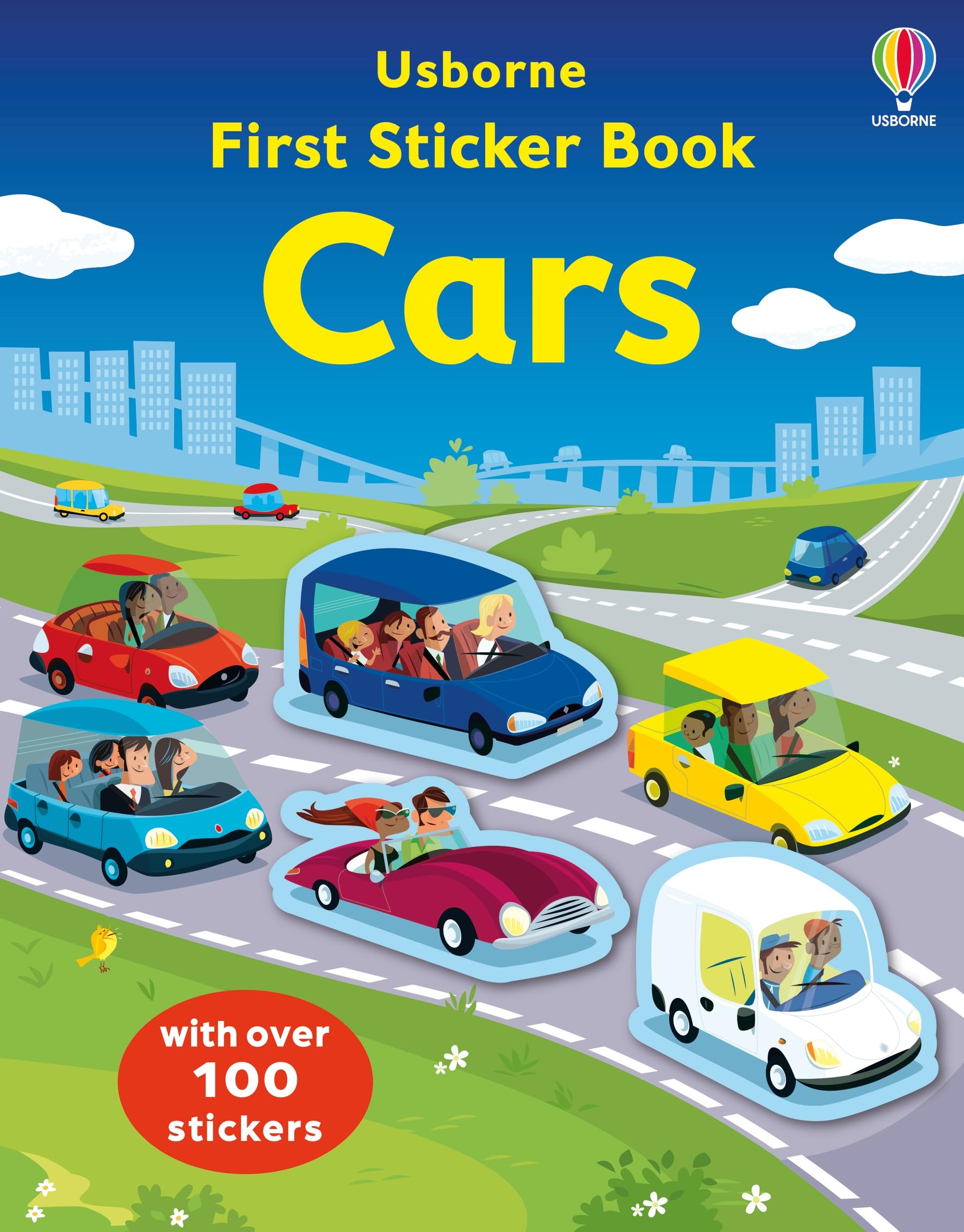 Libro: Usborne First Sticker Book Cars.
