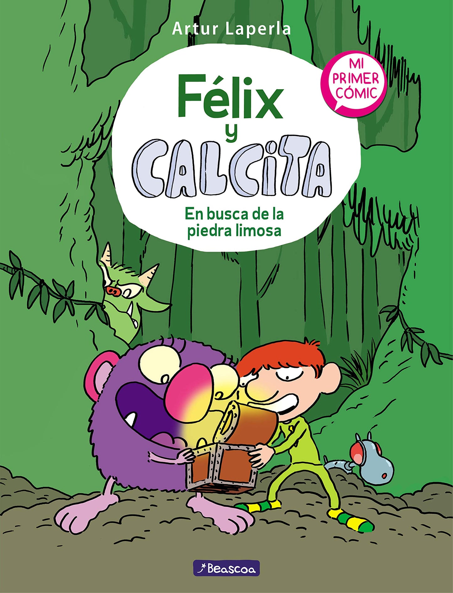 Libro: En busca de la piedra limosa (Félix y Calcita 3): Mi primer cómic
