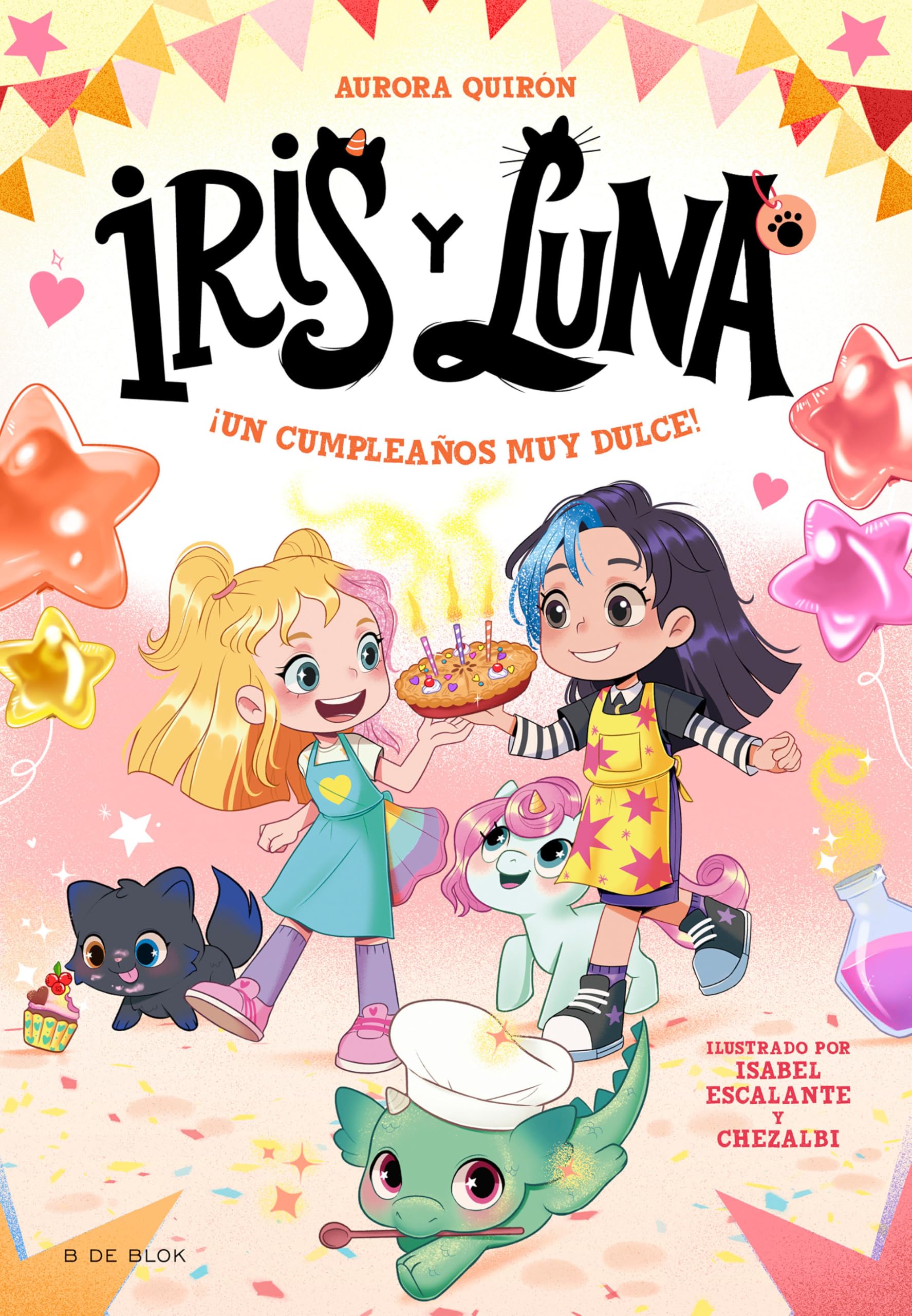 Iris y Luna: cuidadoras de cachorritos mágicos 3 - ¡Un cumpleaños muy dulce! (Primeras lecturas)