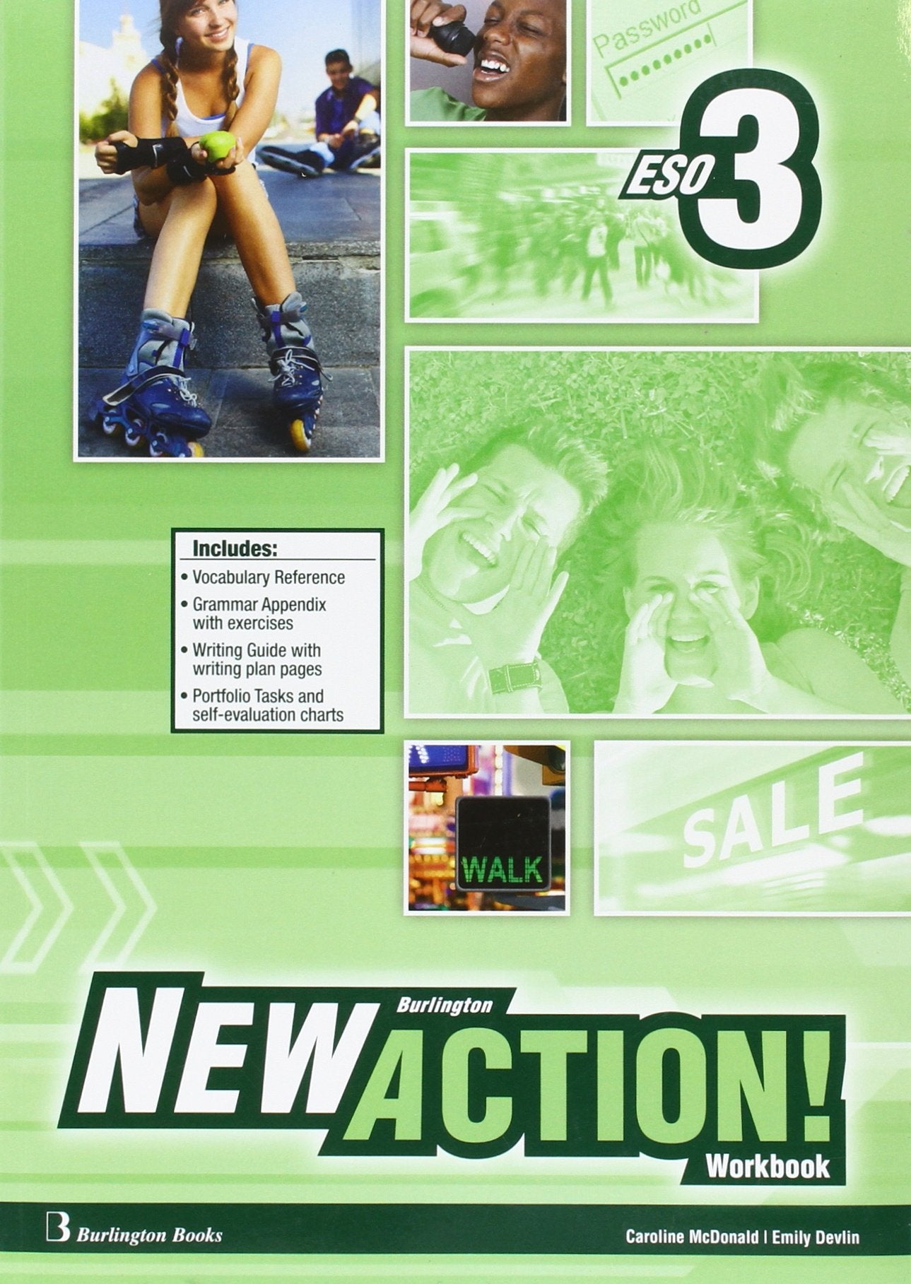 Libro: New Burlington Action 3 Workbook + Language Builder