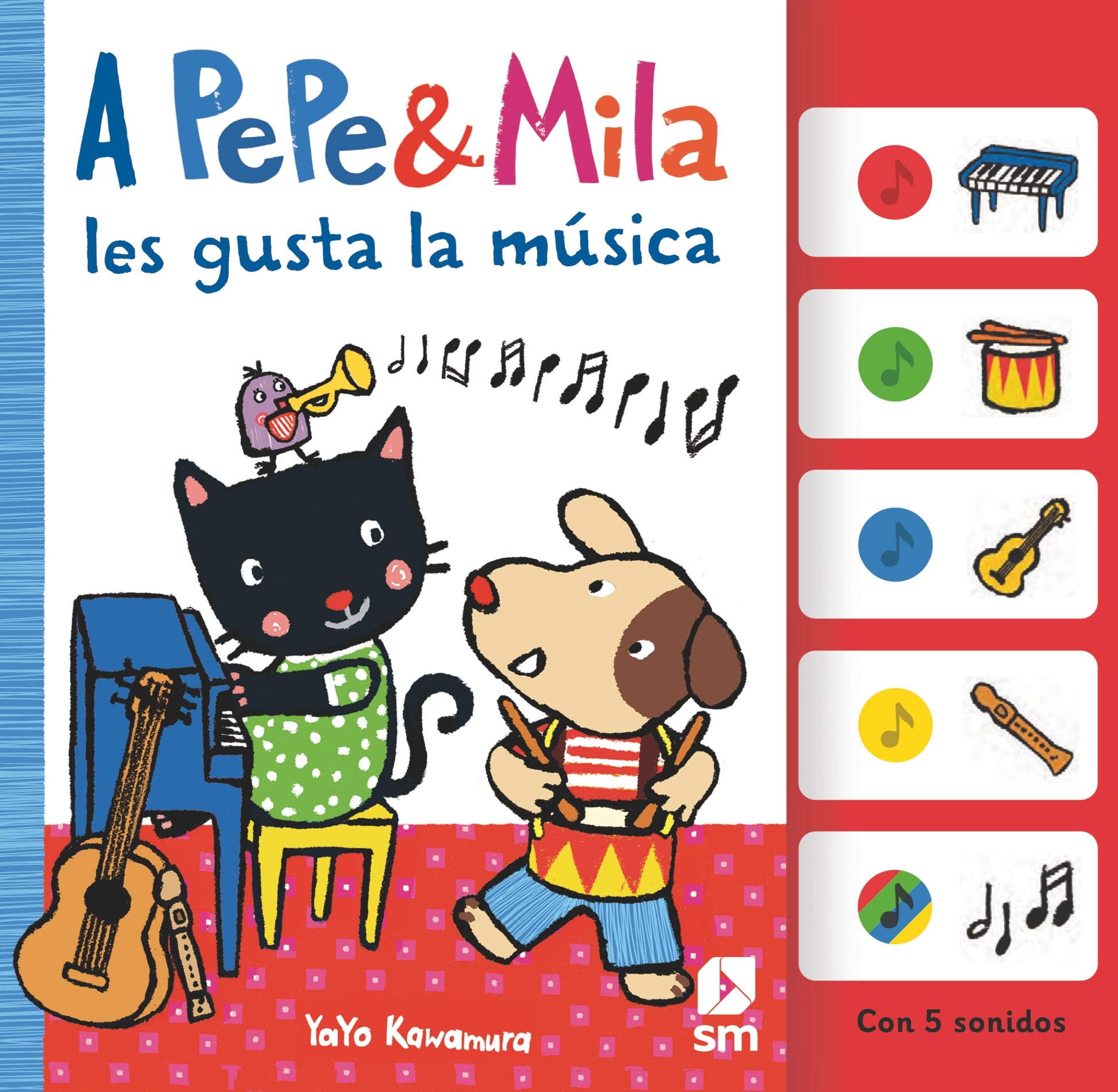 Libro: A Pepe y Mila les gusta la música