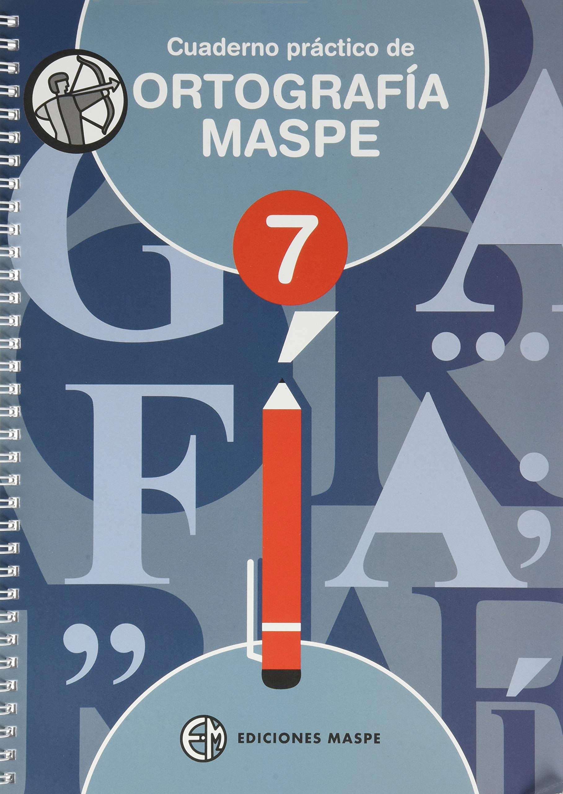 Libro: CUADERNO PRÁCTICO DE ORTOGRAFÍA MASPE 7 (MIS JUGUETES LAS PALABRAS)