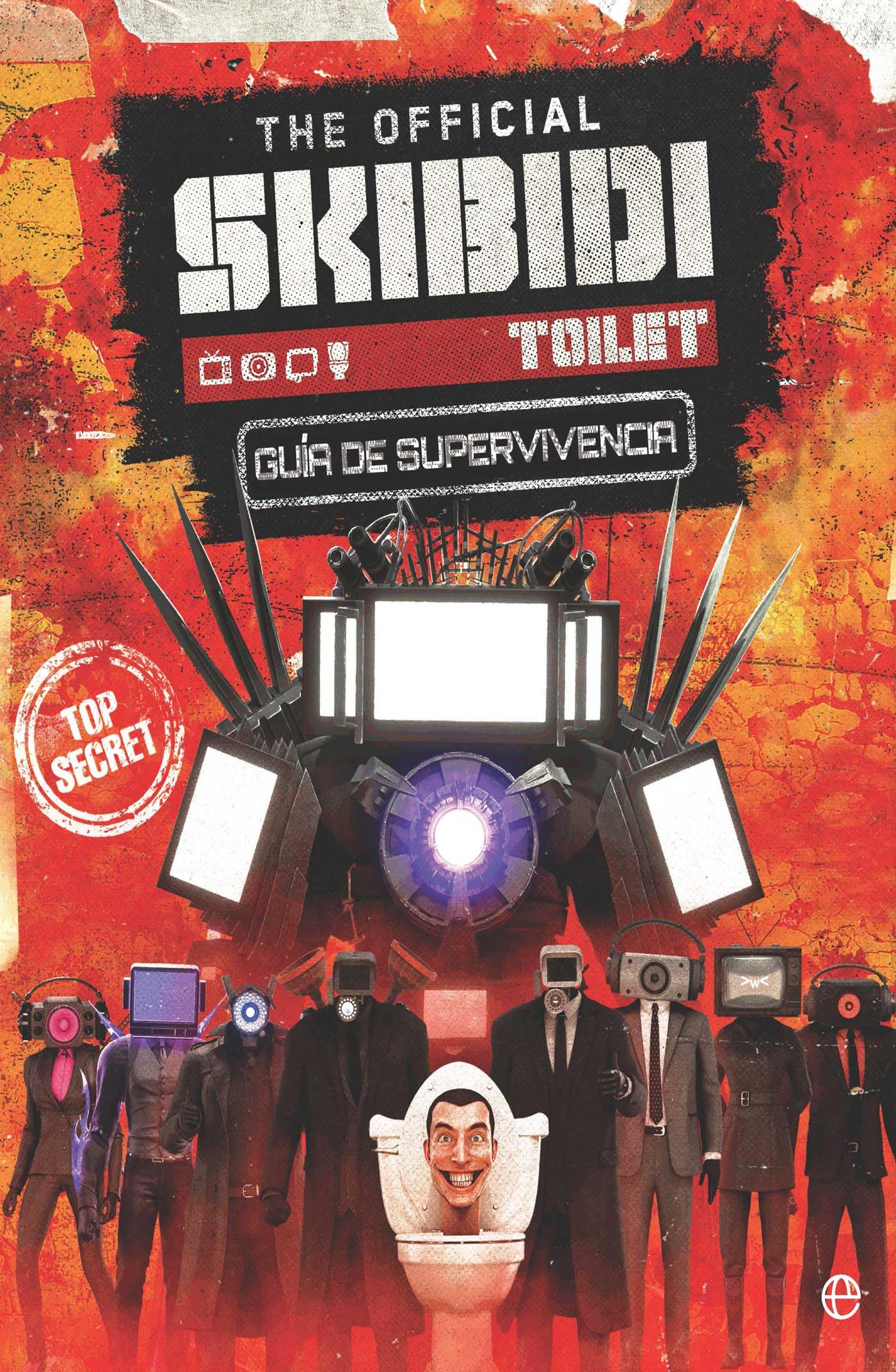 Libro: The Official Skibidi Toilet. Guía de supervivencia