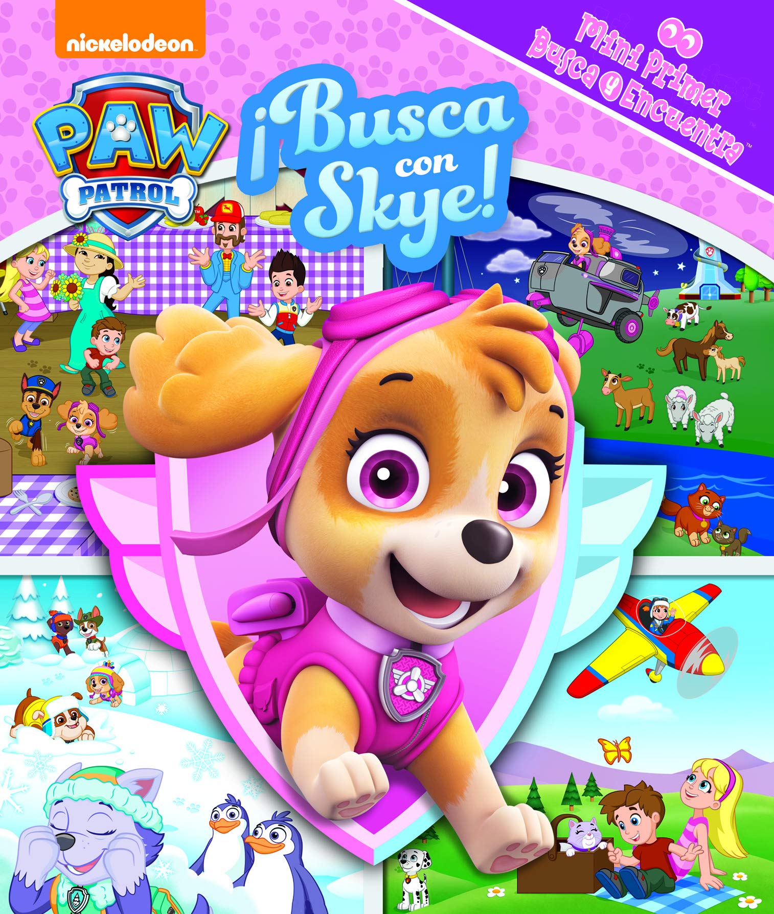 Libro: MINI PRIMER BUSCA Y ENCUENTRA LA PATRULLA CANINA SKYE MM1LF: BUSCA CON SKYE