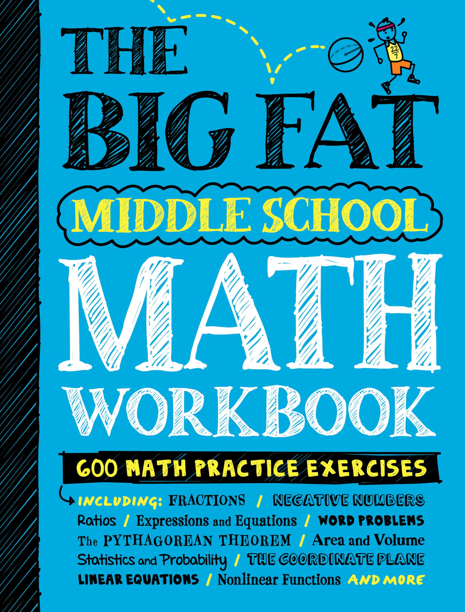 Libro: The Big Fat Middle School Math Workbook: 600 Math Practice Exercises (Big Fat Notebooks)