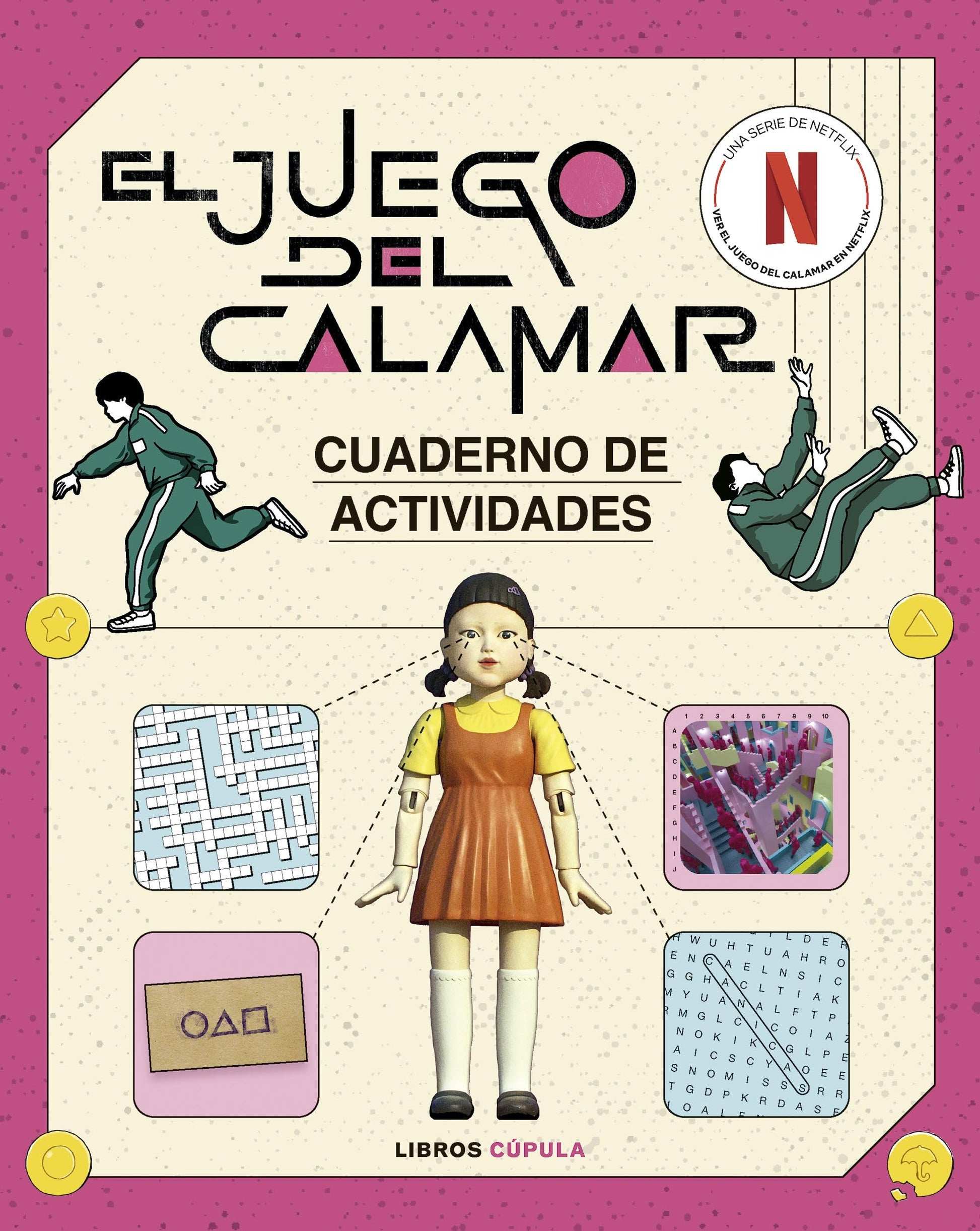 Libro: El juego del calamar: Cuaderno de actividades (Prácticos)