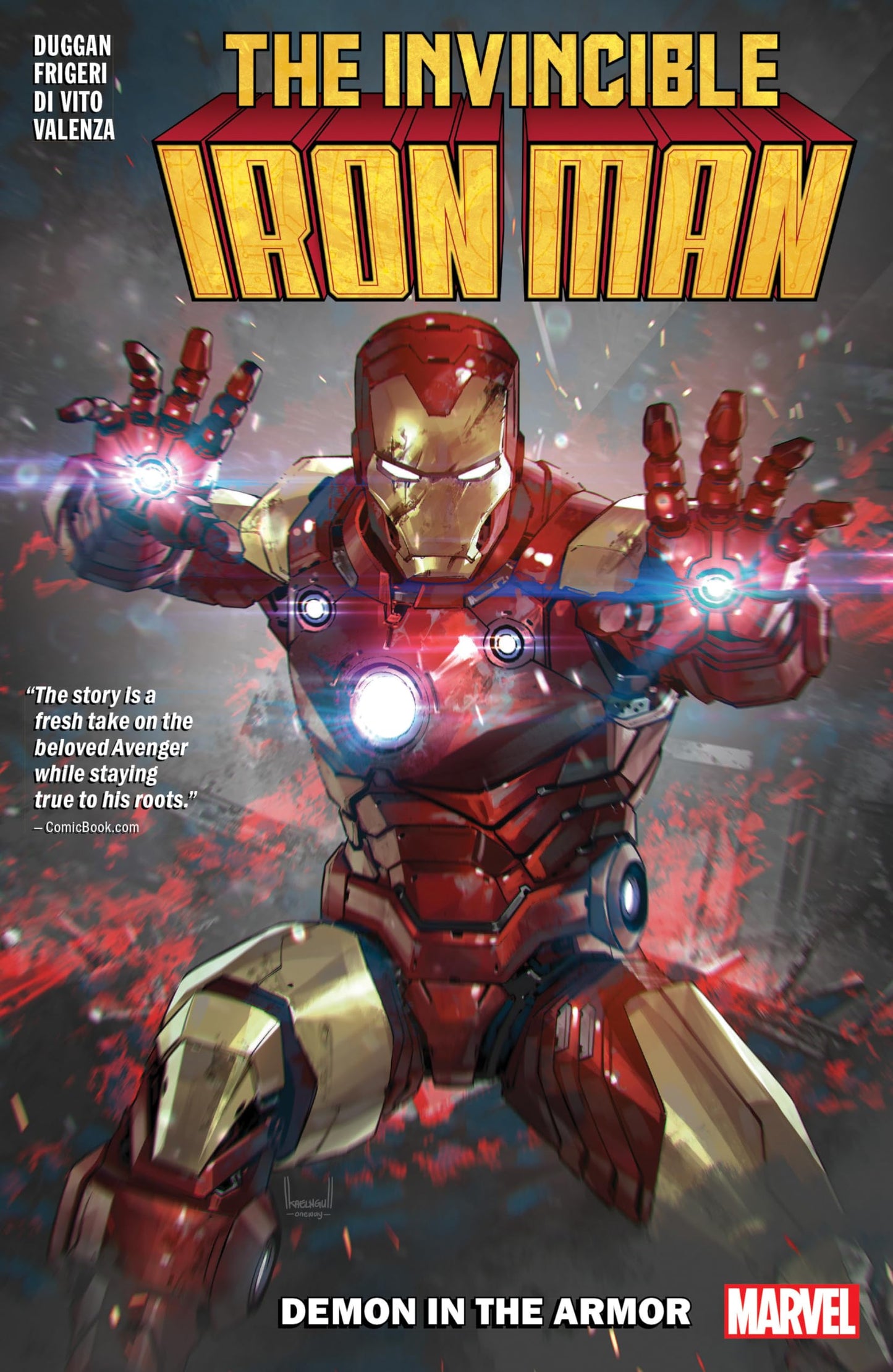 Libro: INVINCIBLE IRON MAN BY GERRY DUGGAN VOL. 1: DEMON IN THE ARMOR