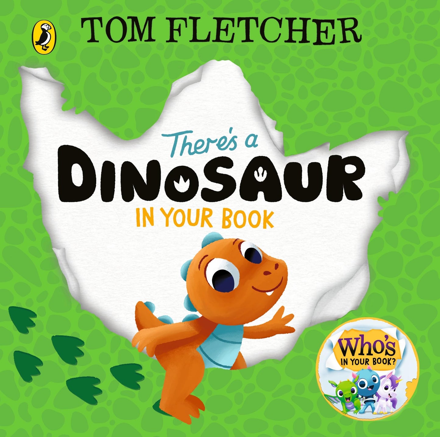 Libro: Puffin Theres a Dinosaur in Your Book.