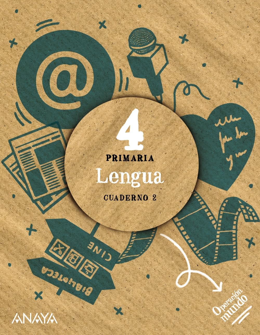 Libro: Lengua 4. Cuaderno 2 (Operación Mundo)