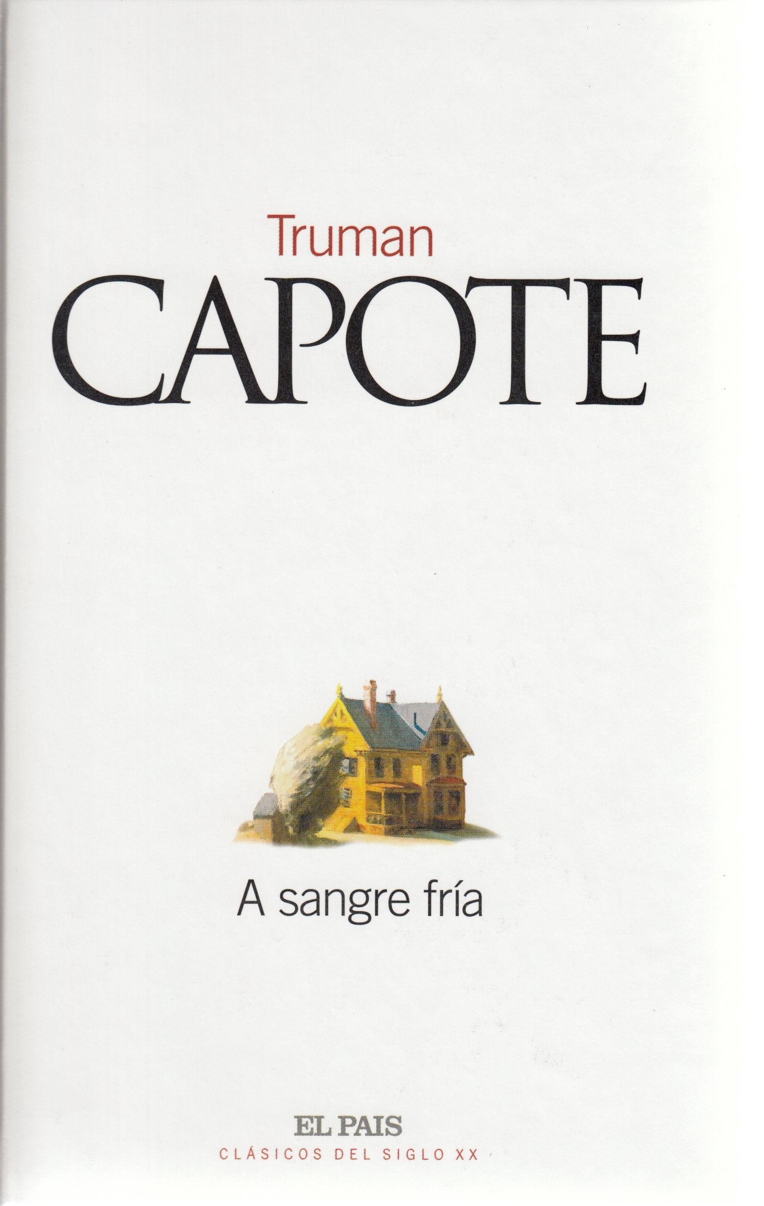 Libro: A sangre fría