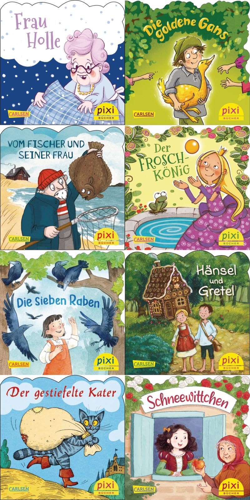 Libro: Pixi-8er-Set 293: Pixis liebste Märchen (8x1 Exemplar)