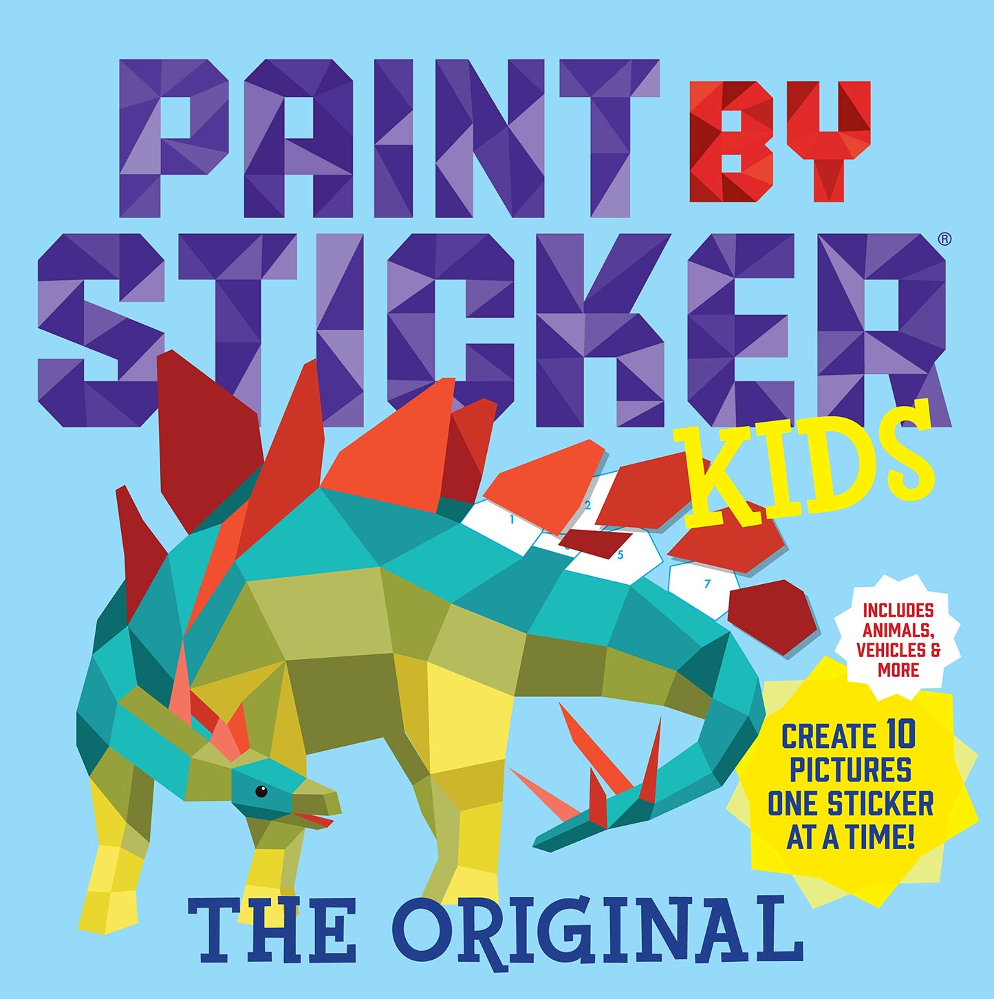 Libro: Paint by Sticker Kids, The Original: Create 10 Pictures One Sticker at a Time! (Kids Activity Book, Sticker Art, No Mess Activity, Keep Kids Busy)