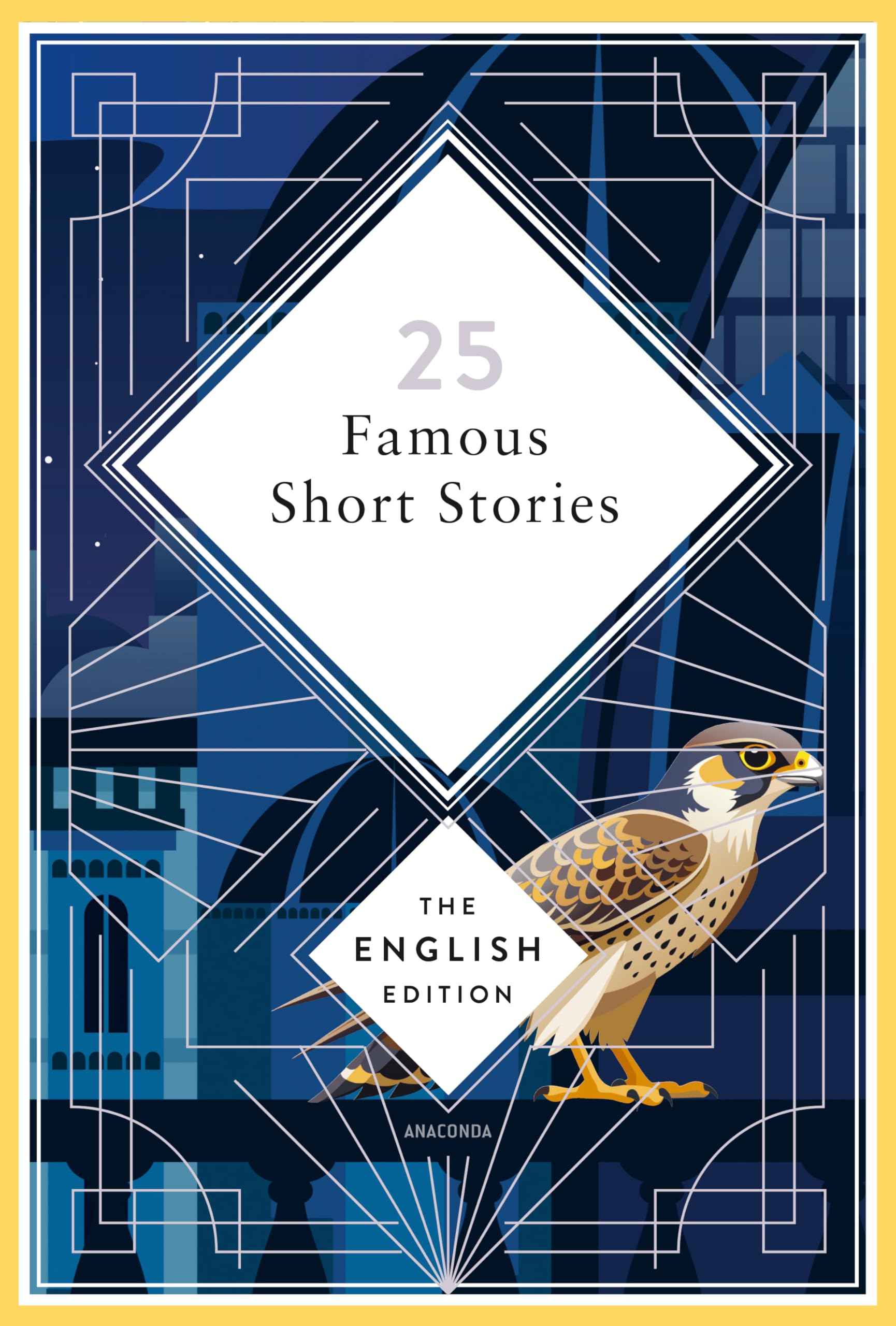Libro: 25 Famous Short Stories. English Edition: A special edition hardcover embossed with silver foil (The English Edition, Band 13)
