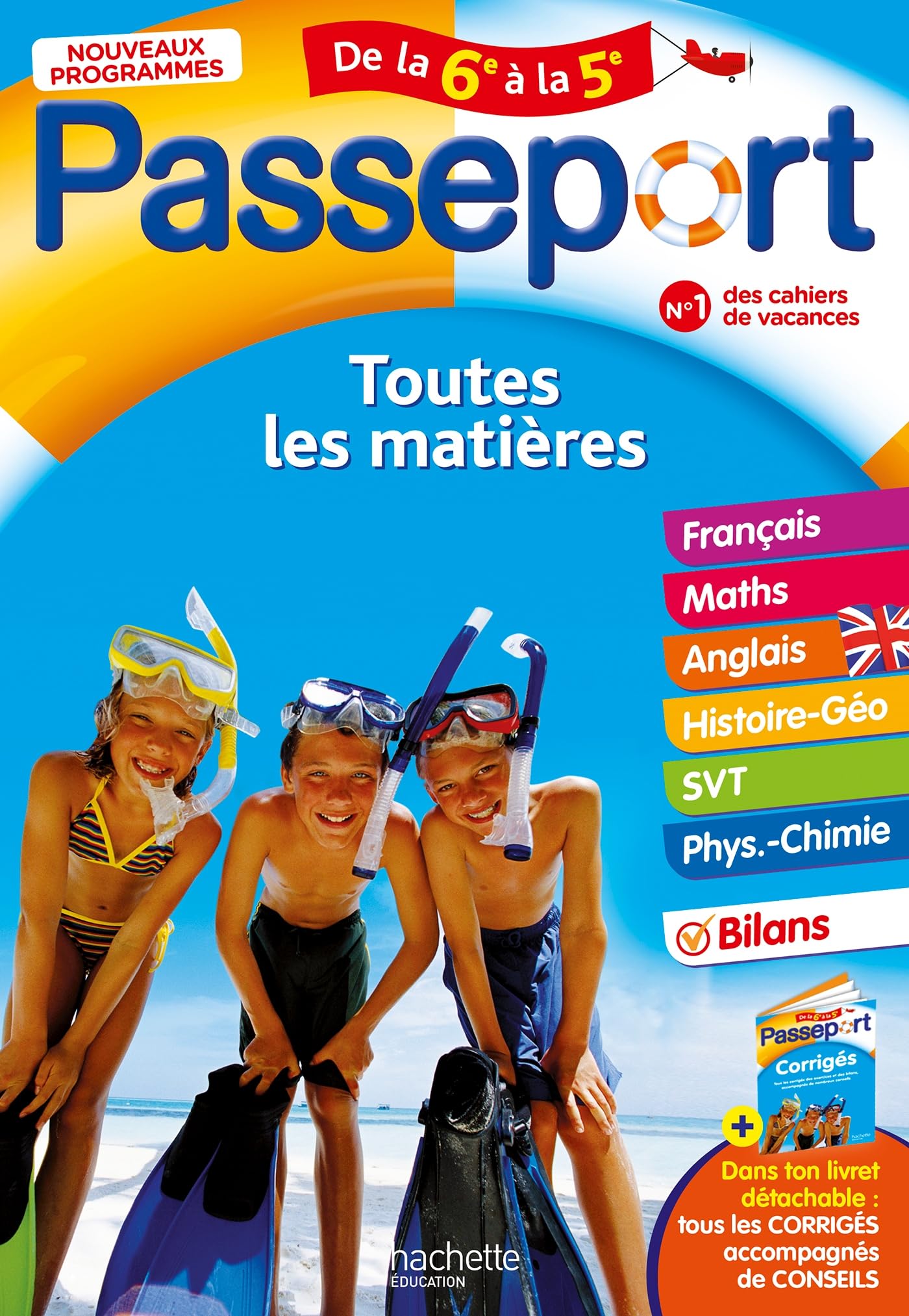 Passeport Toutes les matières de la 6e à la 5e