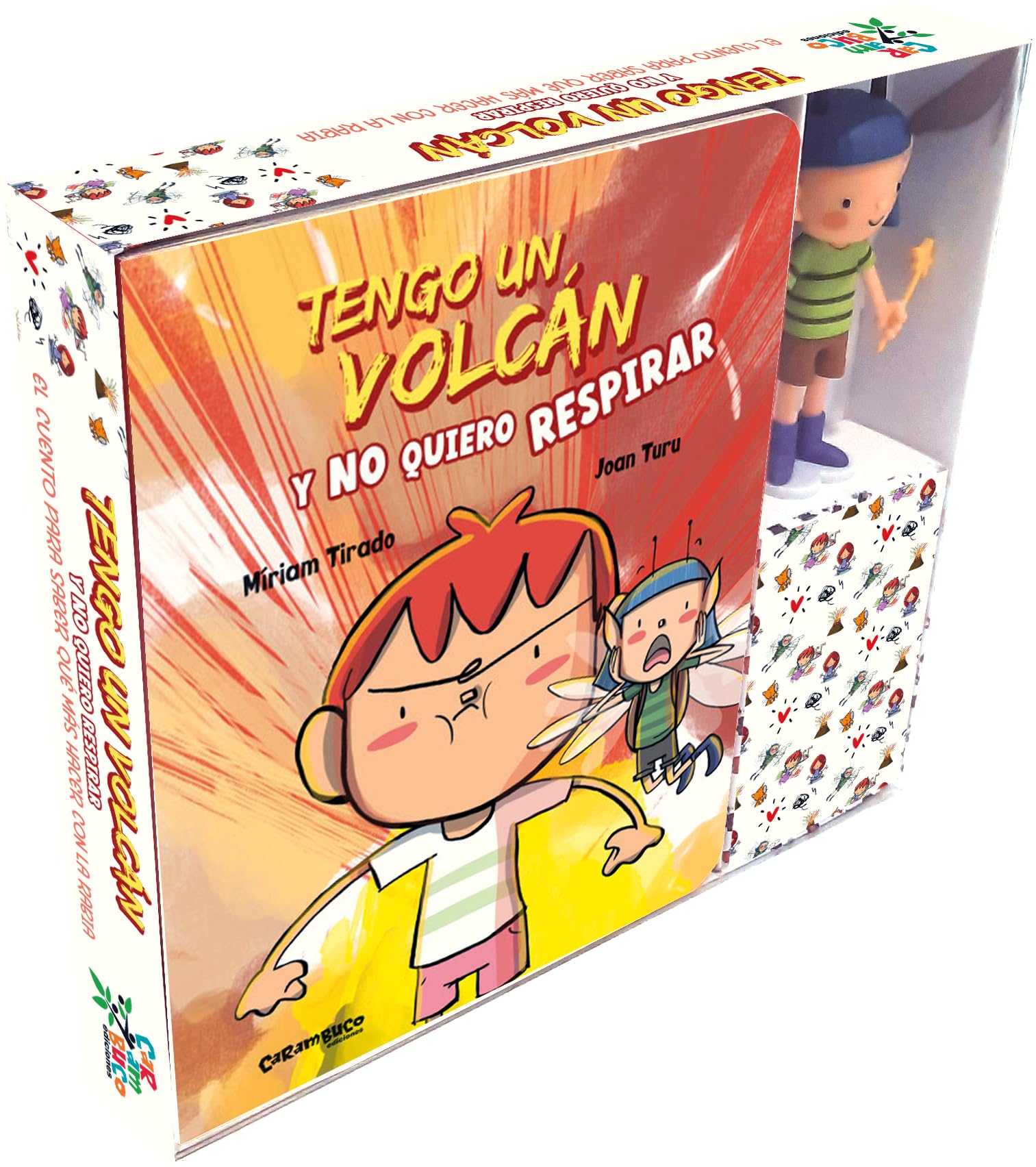 Libro: Tengo un volcán y no quiero respirar (Edición especial libro + figura)