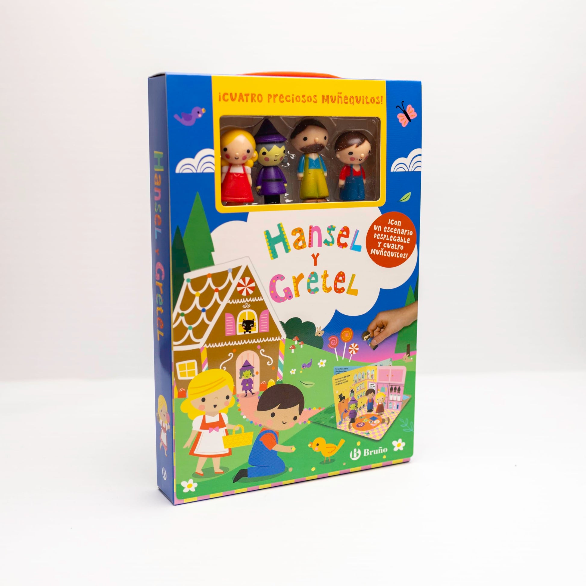 Libro: Hansel y Gretel: ¡Con un escenario desplegable y cuatro muñequitos! (Castellano - A PARTIR DE 3 AÑOS - MANIPULATIVOS (LIBROS PARA TOCAR, JUGAR Y PINTAR), POP-UPS - Otros libros)