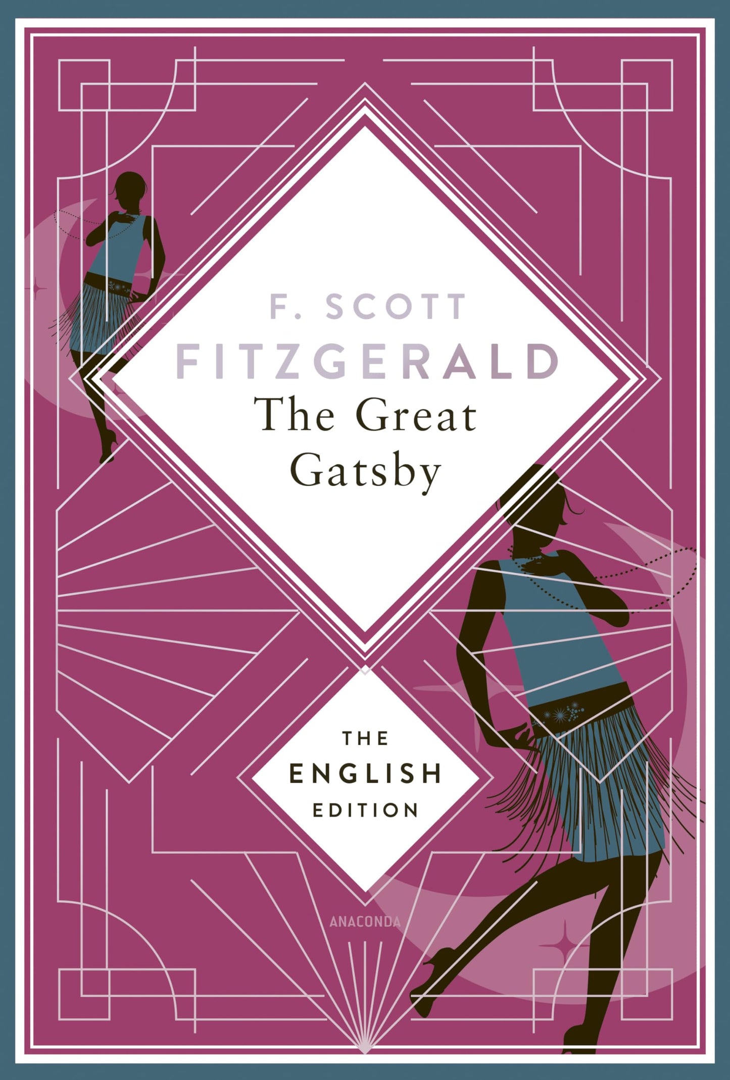 Libro: Fitzgerald - The Great Gatsby. English Edition.: A special edition hardcover embossed with silver foil: 1