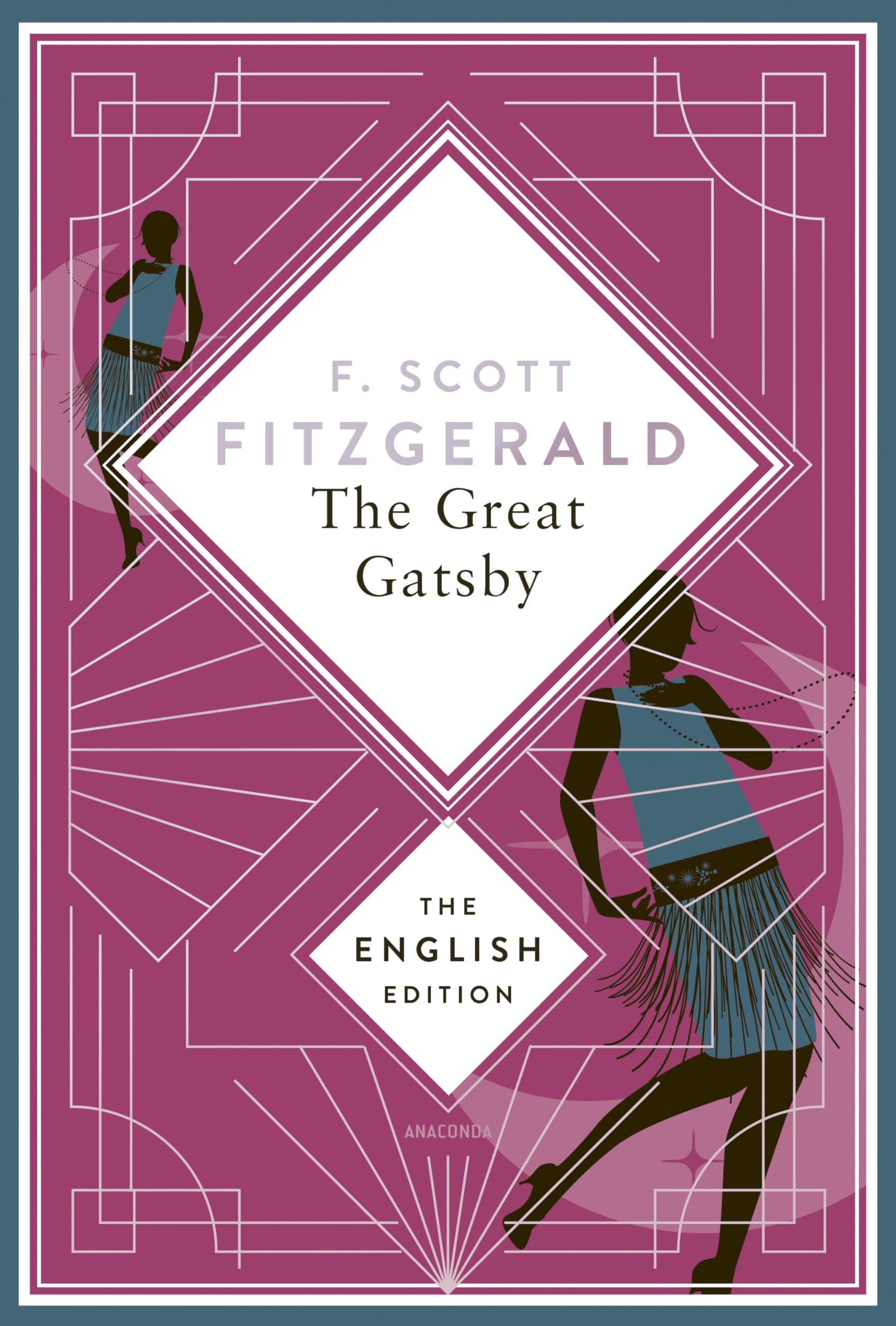 Libro: Fitzgerald - The Great Gatsby. English Edition.: A special edition hardcover embossed with silver foil: 1