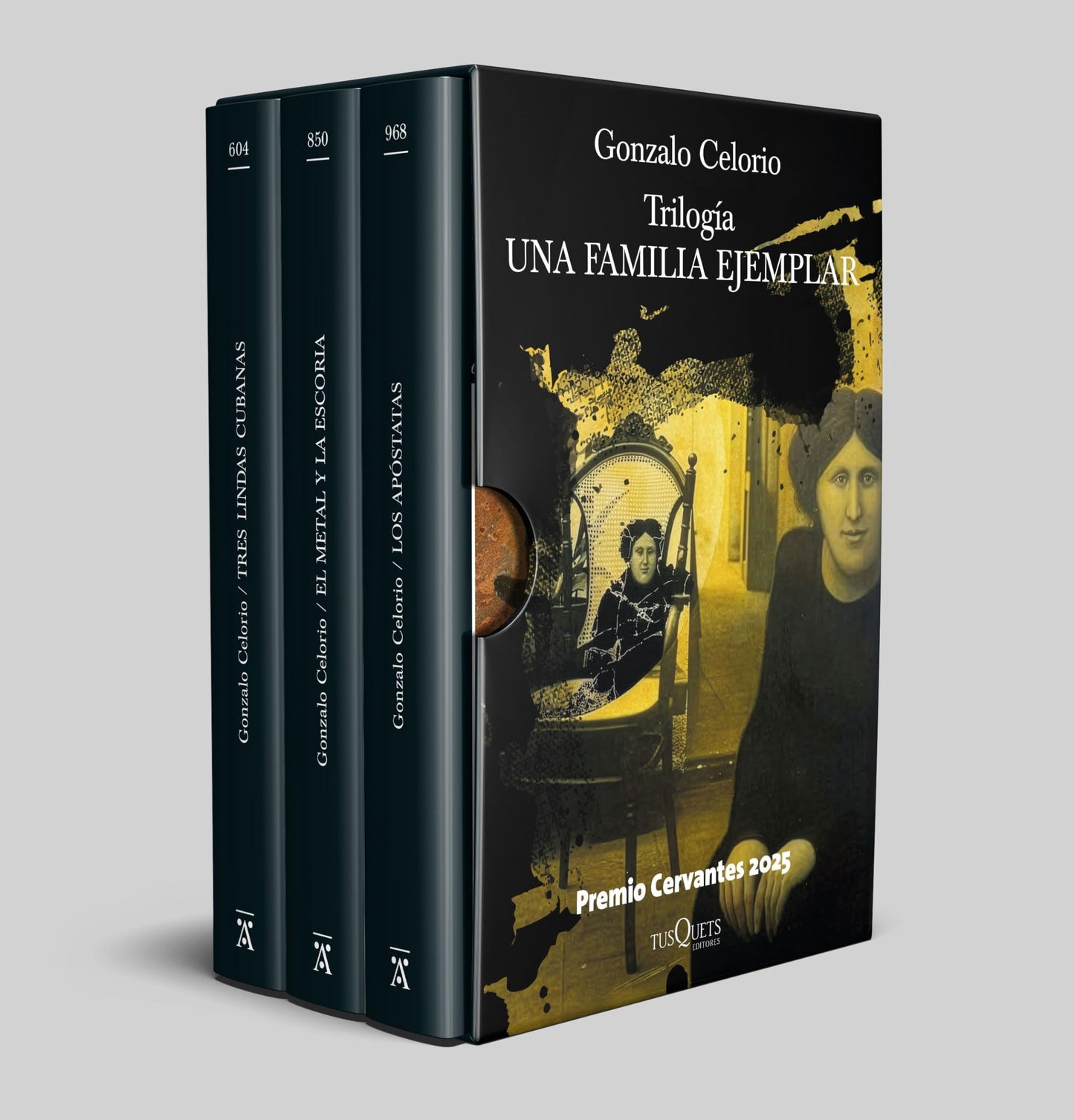 Libro: Estuche Una familia ejemplar (Premio Cervantes 2025): Tres lindas cubanas, El metal y la escoria, Los apóstatas