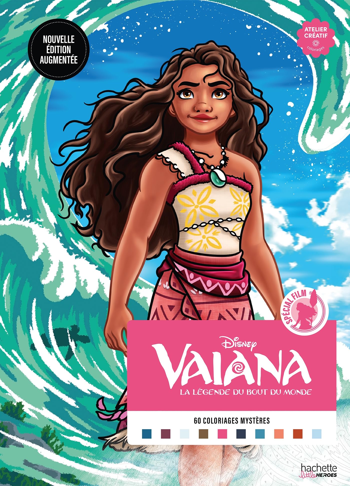 Vaiana, la légende du bout du monde: 60 coloriages mystères