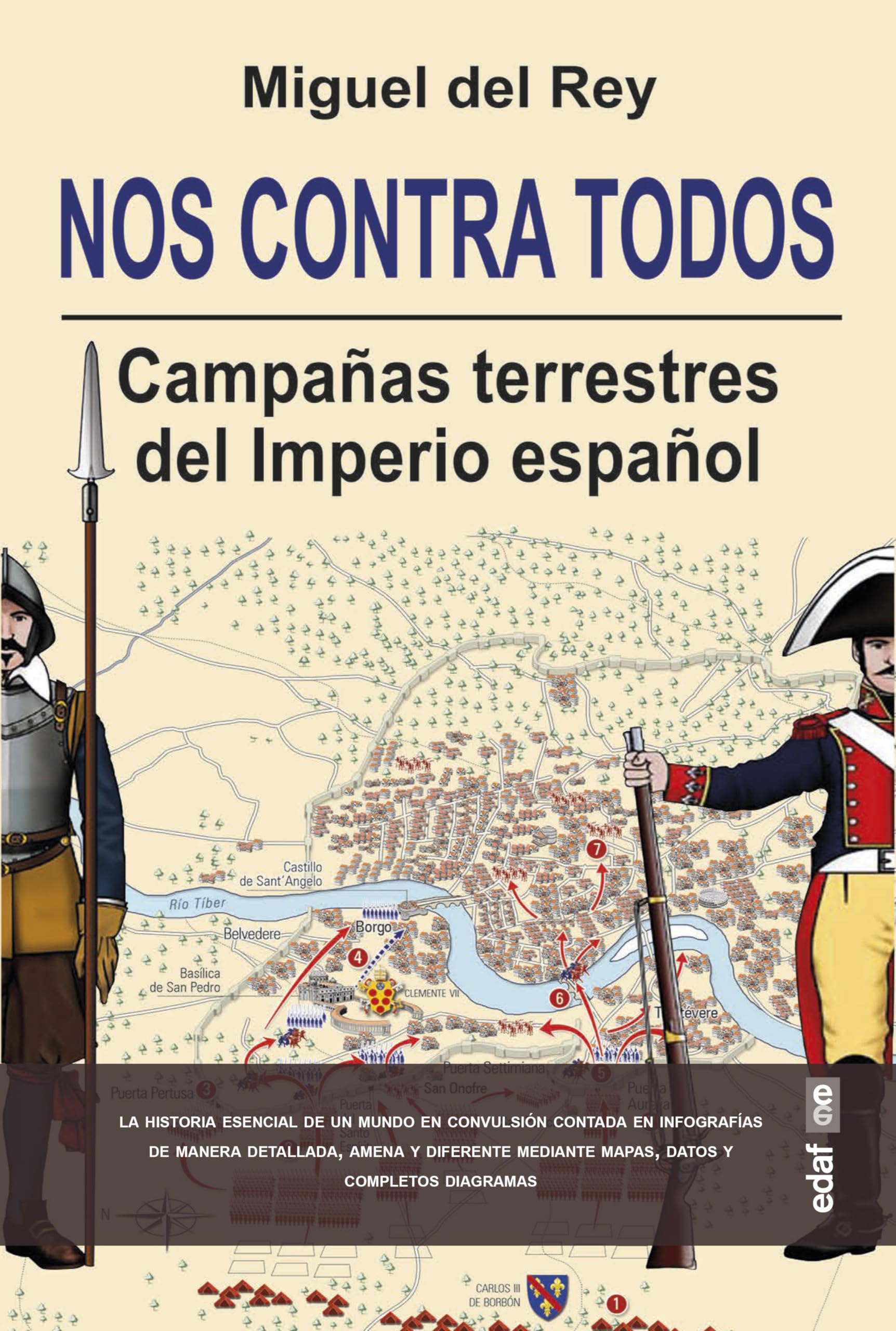 Libro: Nos contra todos. Campañas terrestres del Imperio español (Crónicas de la historia)