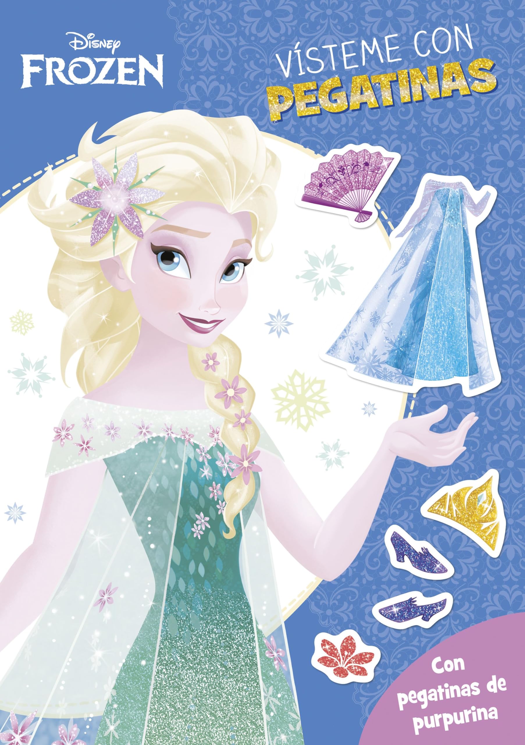 Libro: Frozen. Vísteme con pegatinas 2
