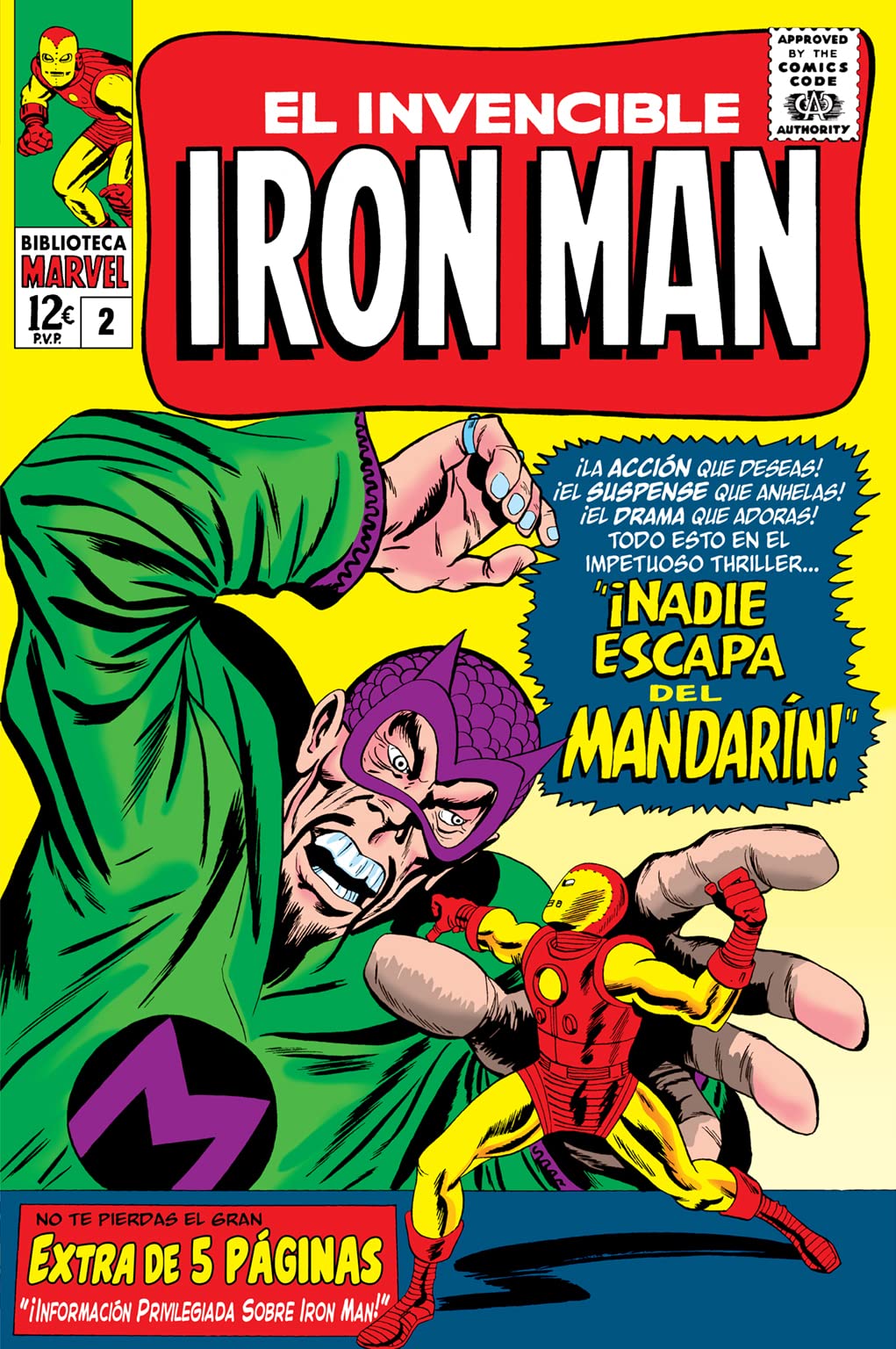 Libro: Biblioteca marvel el invencible iron man 2. 1963-64: tales of suspense 48-56 usa