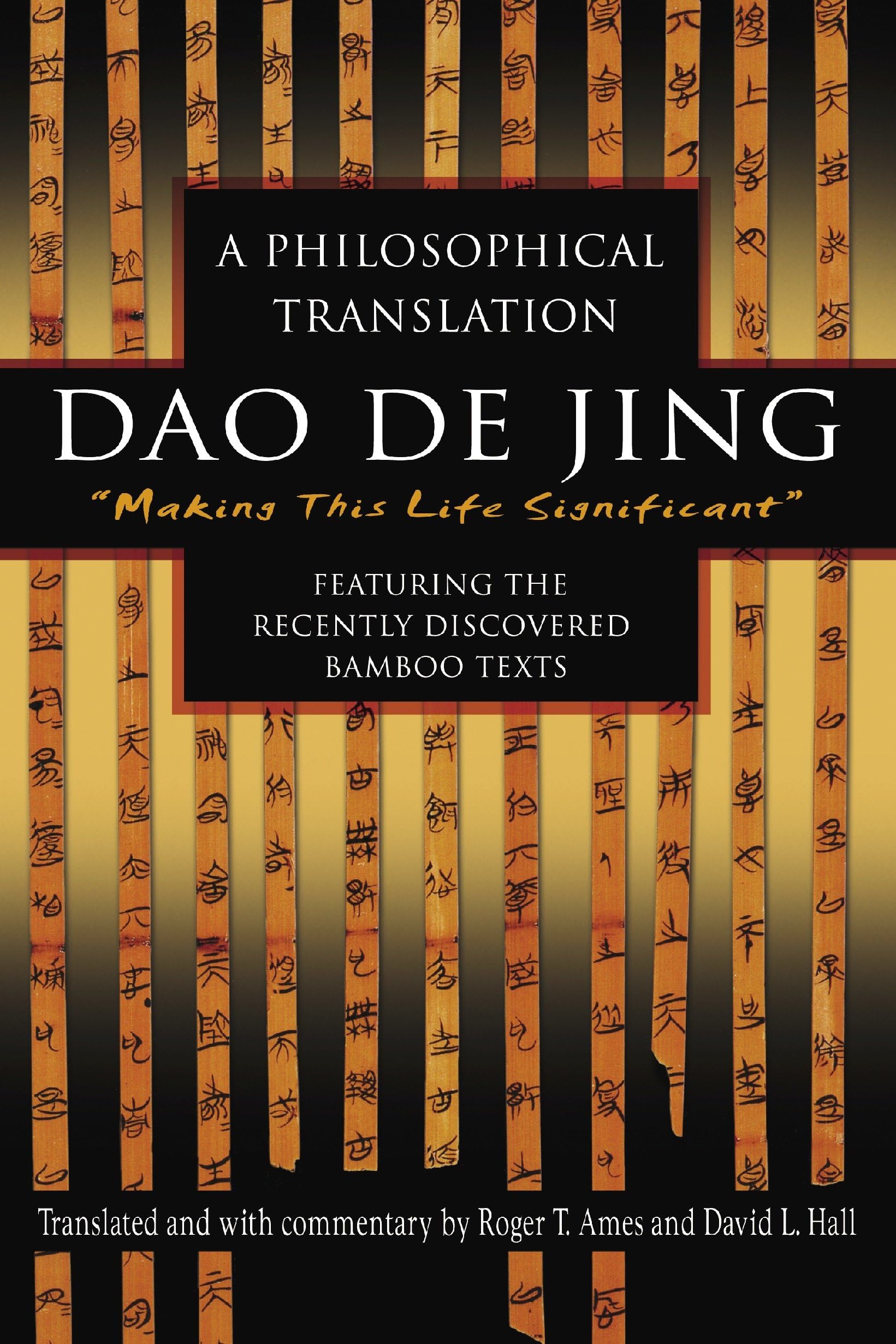 Libro: Dao De Jing: A Philosophical Translation (English and Mandarin Chinese Edition)