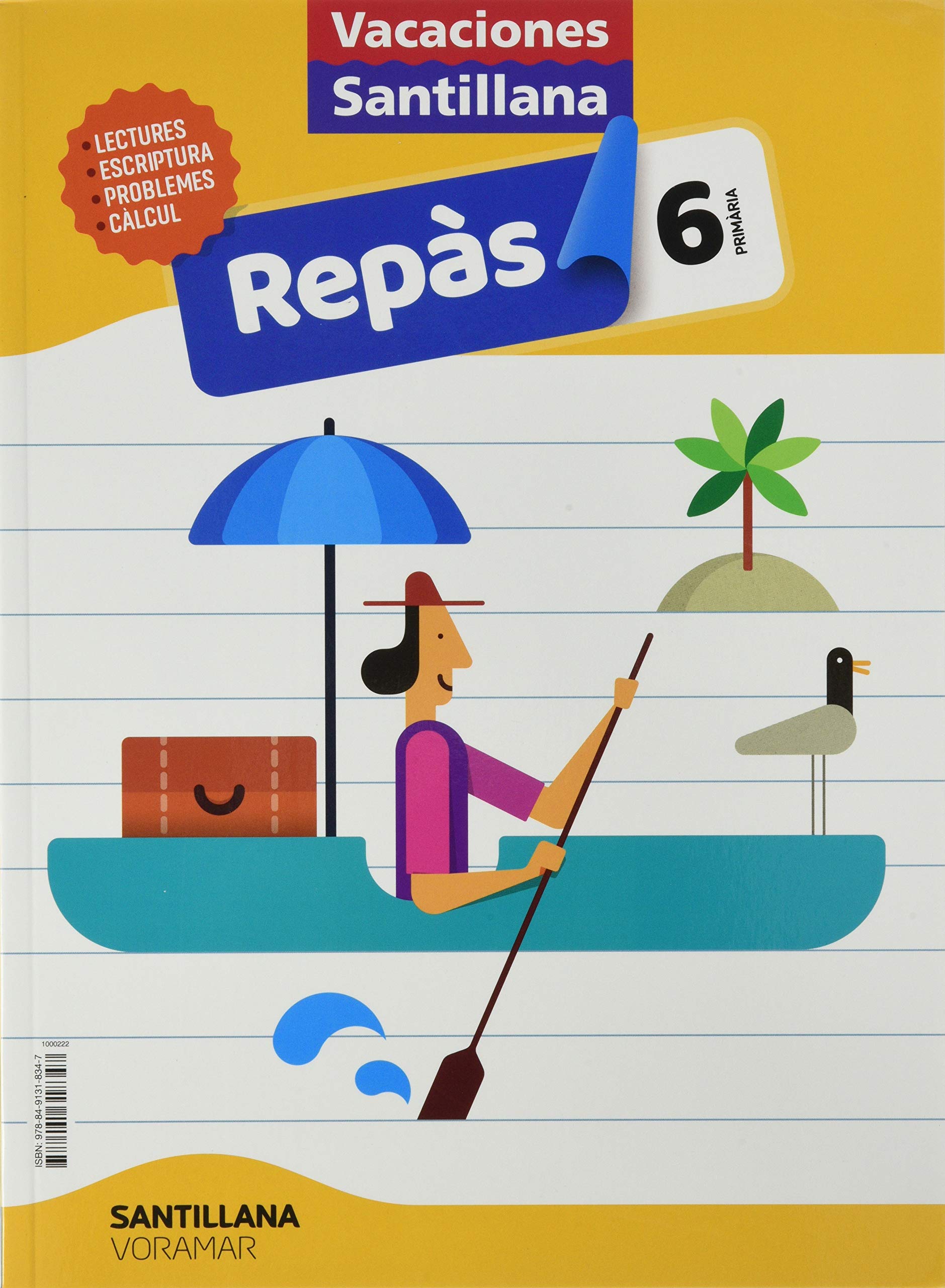 Libro: VACACIONES SANTILLANA 6 PRIMARIA REPAS (CUADERNOS DE VACACIONES)