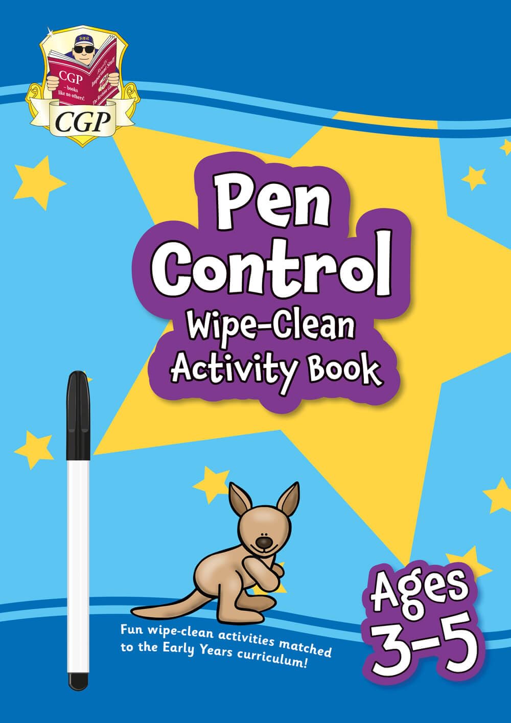 Libro: New Pen Control Wipe-Clean Activity Book for Ages 3-5 (with pen)