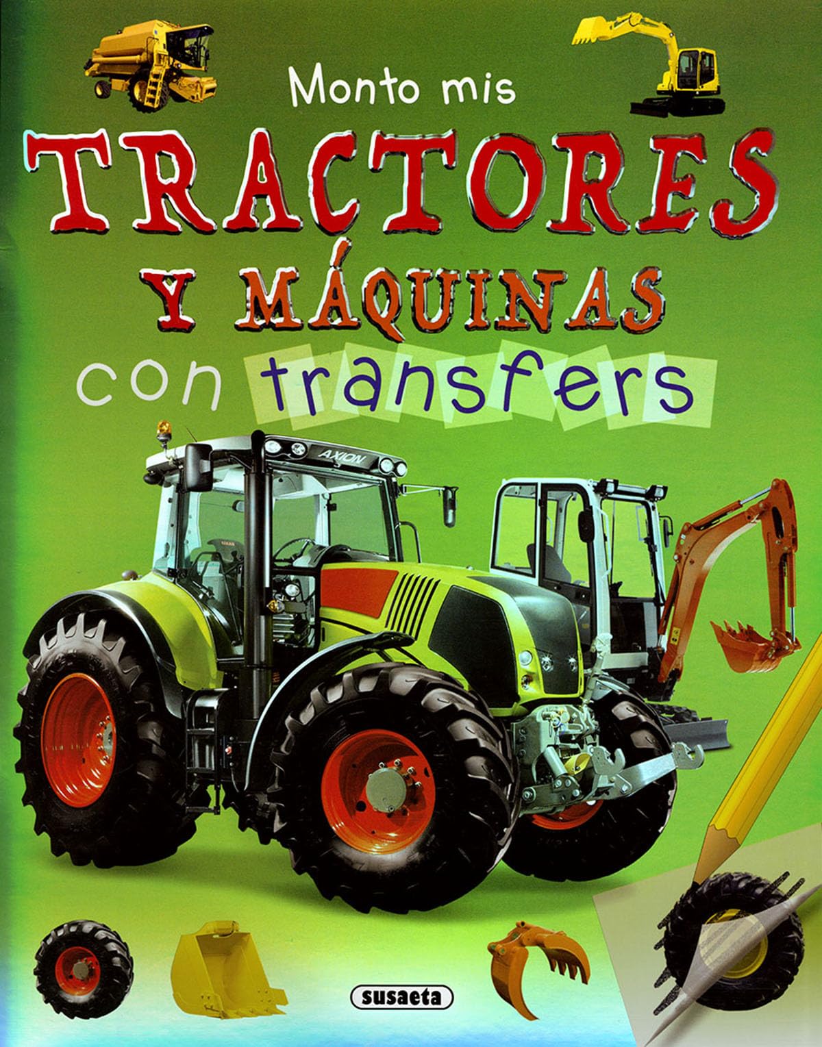 Libro: Monto mis tractores y máquinas con transfers