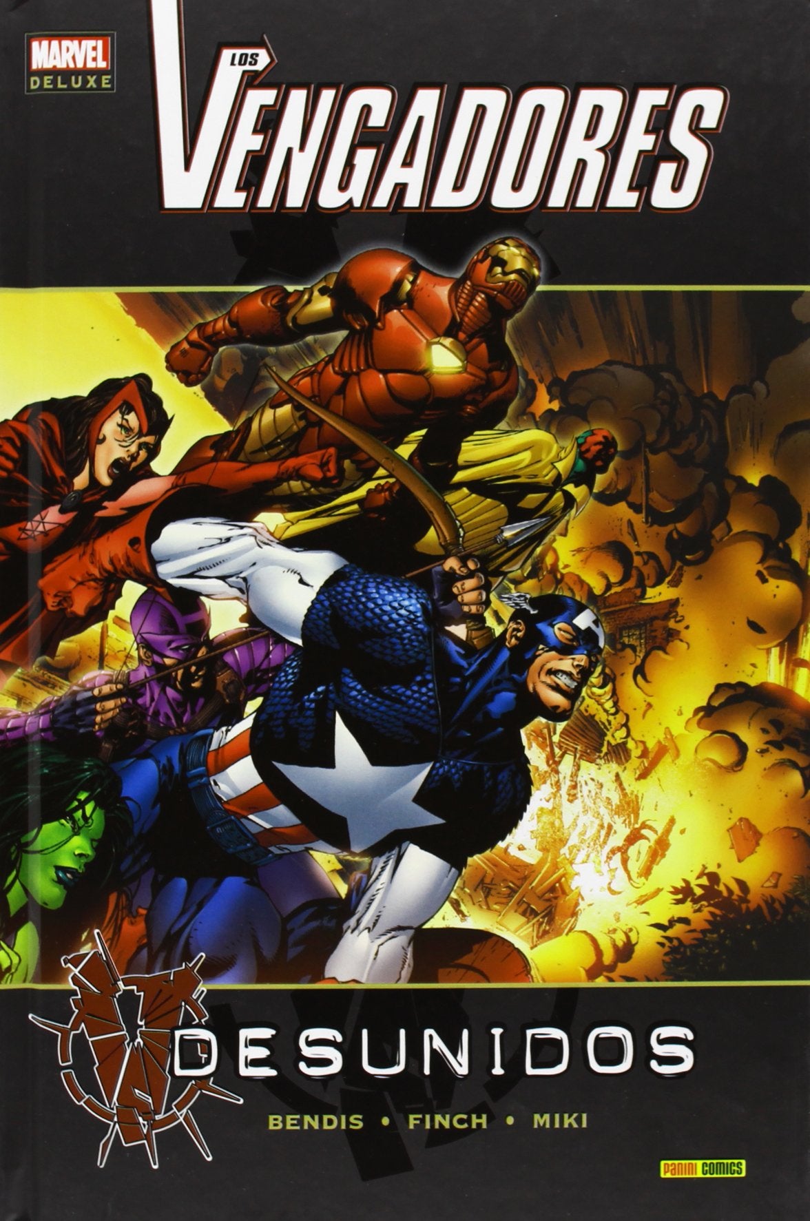 Libro: Vengadores Desunidos-Marvel Deluxe