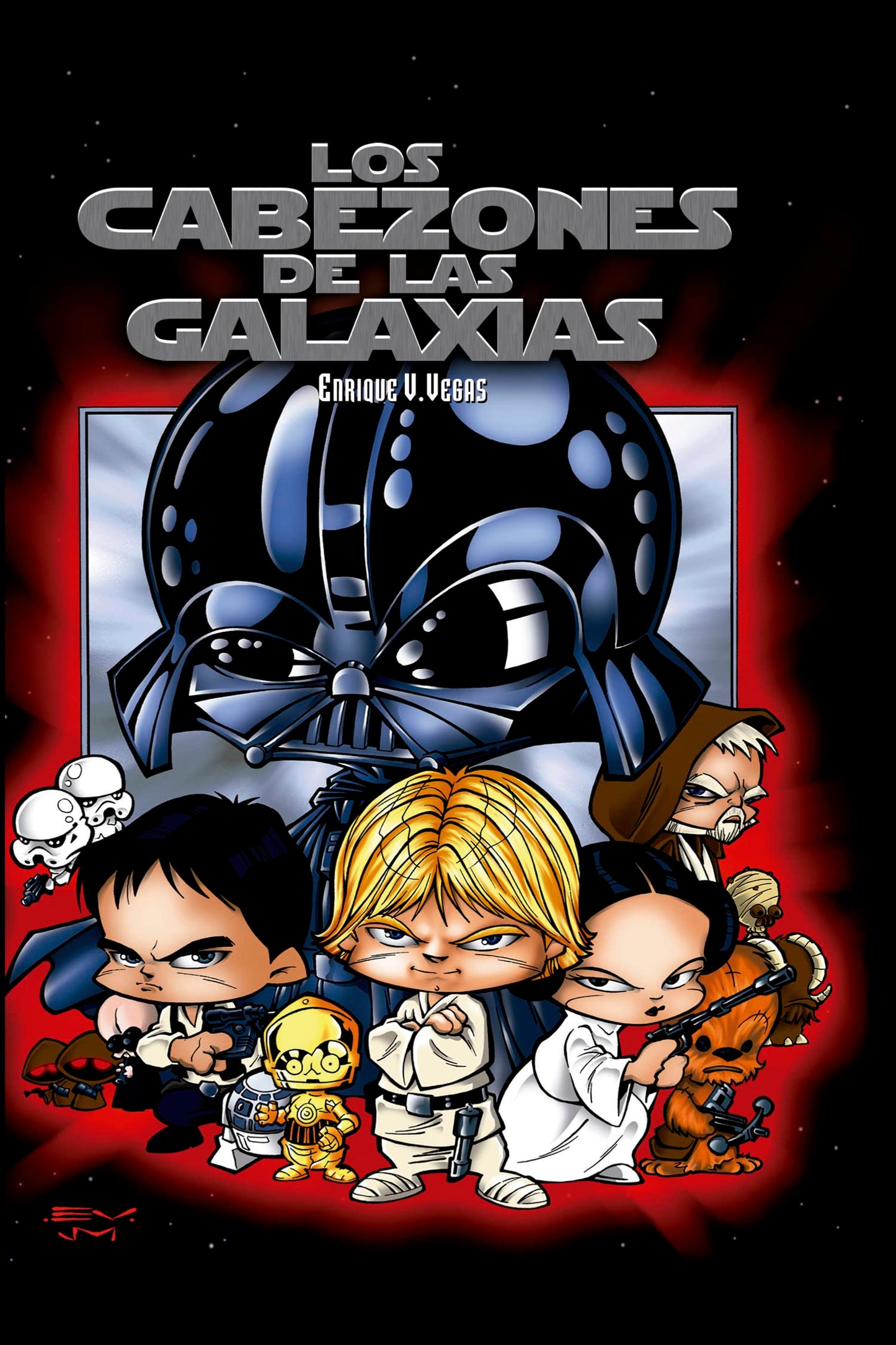 Libro: Los cabezones de las galaxias (LOS CABEZONES DE ENRIQUE V. VEGAS)