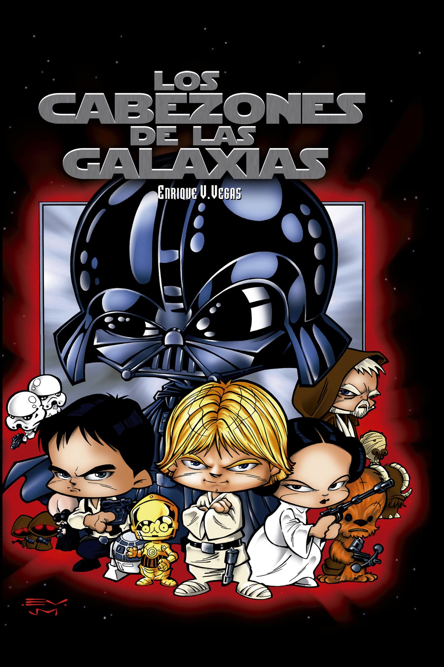Libro: Los cabezones de las galaxias (LOS CABEZONES DE ENRIQUE V. VEGAS)