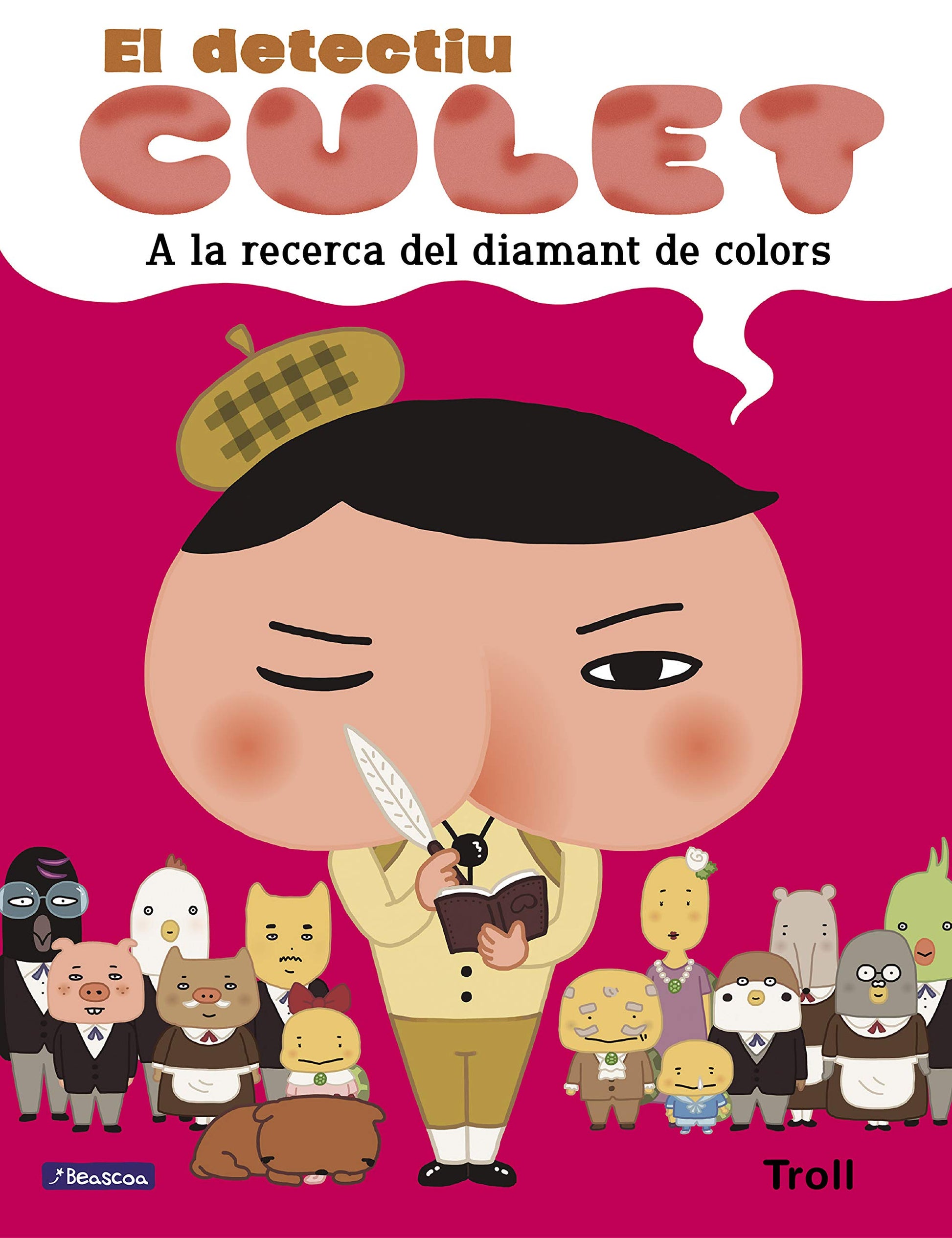 Libro: El detectiu Culet - A la recerca del diamant de colors (El meu primer còmic)