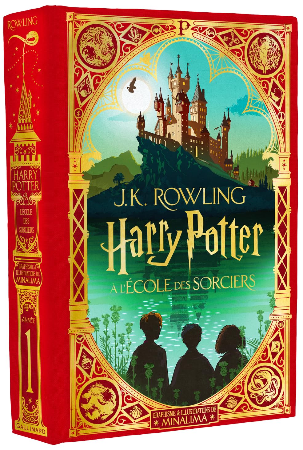 Libro: Harry Potter à l'école des sorciers - Édition illustrée interactive: Graphisme et illustrations de MinaLima