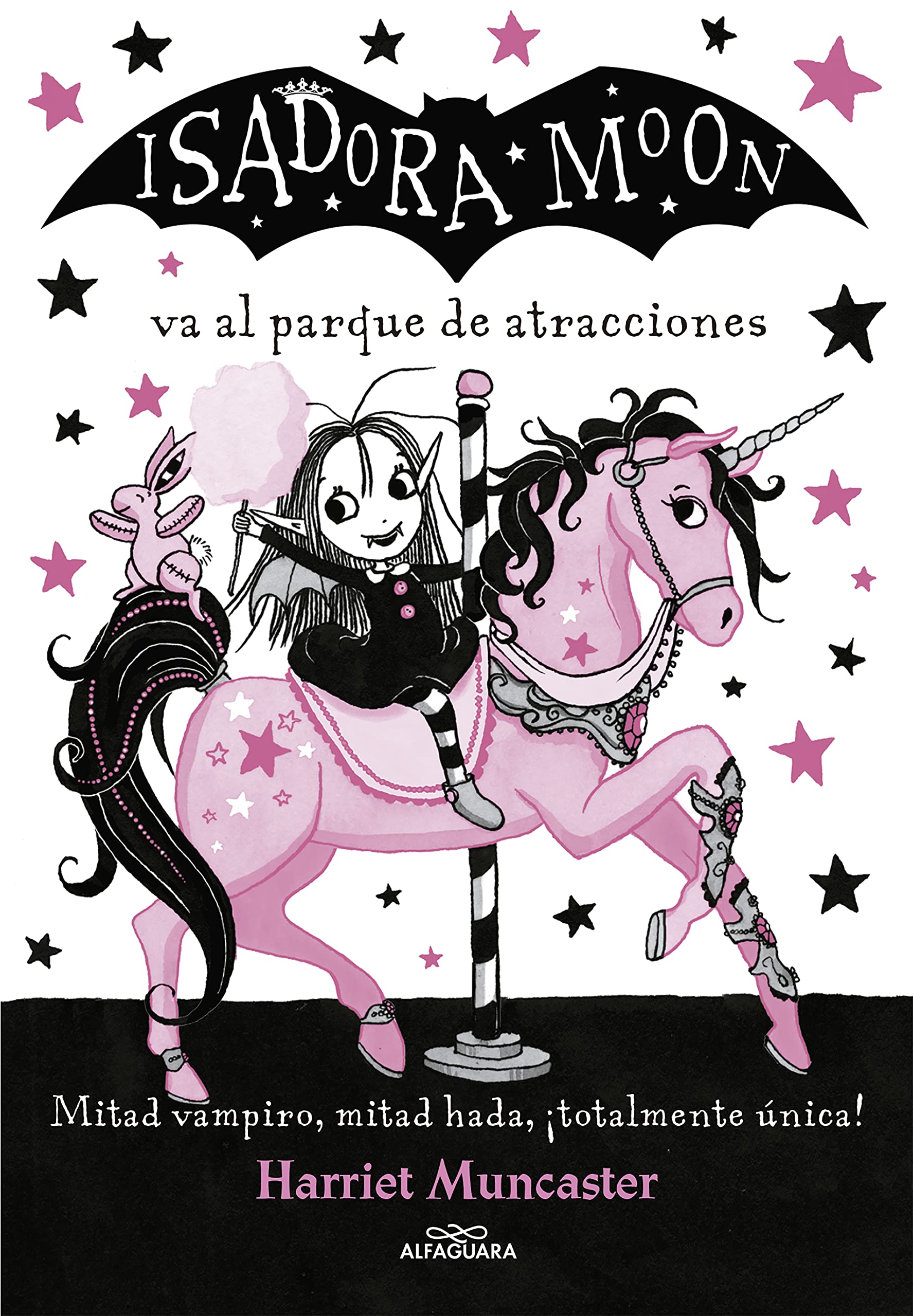 Isadora Moon 7 - Isadora Moon va al parque de atracciones: ¡Un libro mágico con purpurina en la cubierta! (Harriet Muncaster)