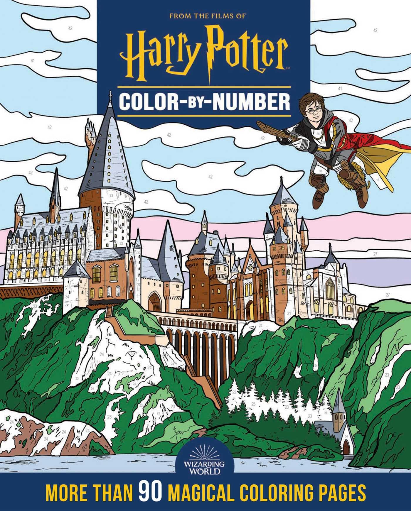 Libro: Harry Potter Color-by-Number