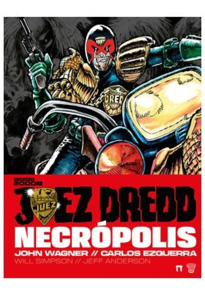 Libro: JUEZ DREDD: NECRÓPOLIS