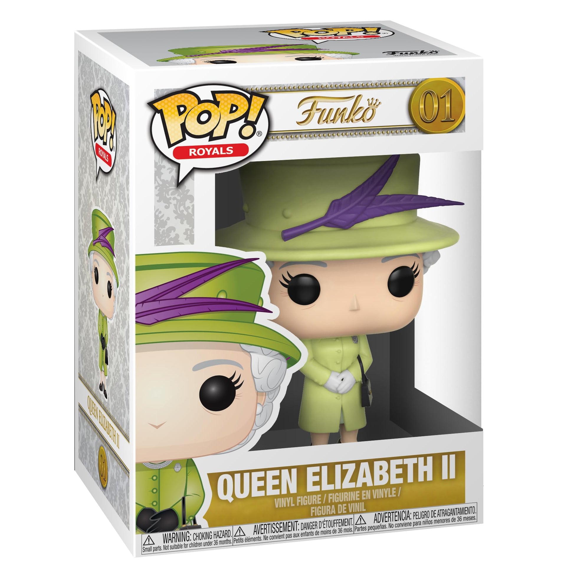 Funko Pop! Royals: Royals - Queen Elizabeth II Action Figures