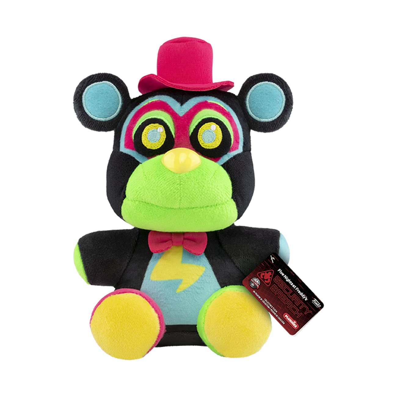 Funko Plush: Five Nights at Freddy's (FNAF) Security - 7" Glamrock Freddy Fazbear - Coleccionable Soft Toy - Birthday Gift Idea - Stuffed