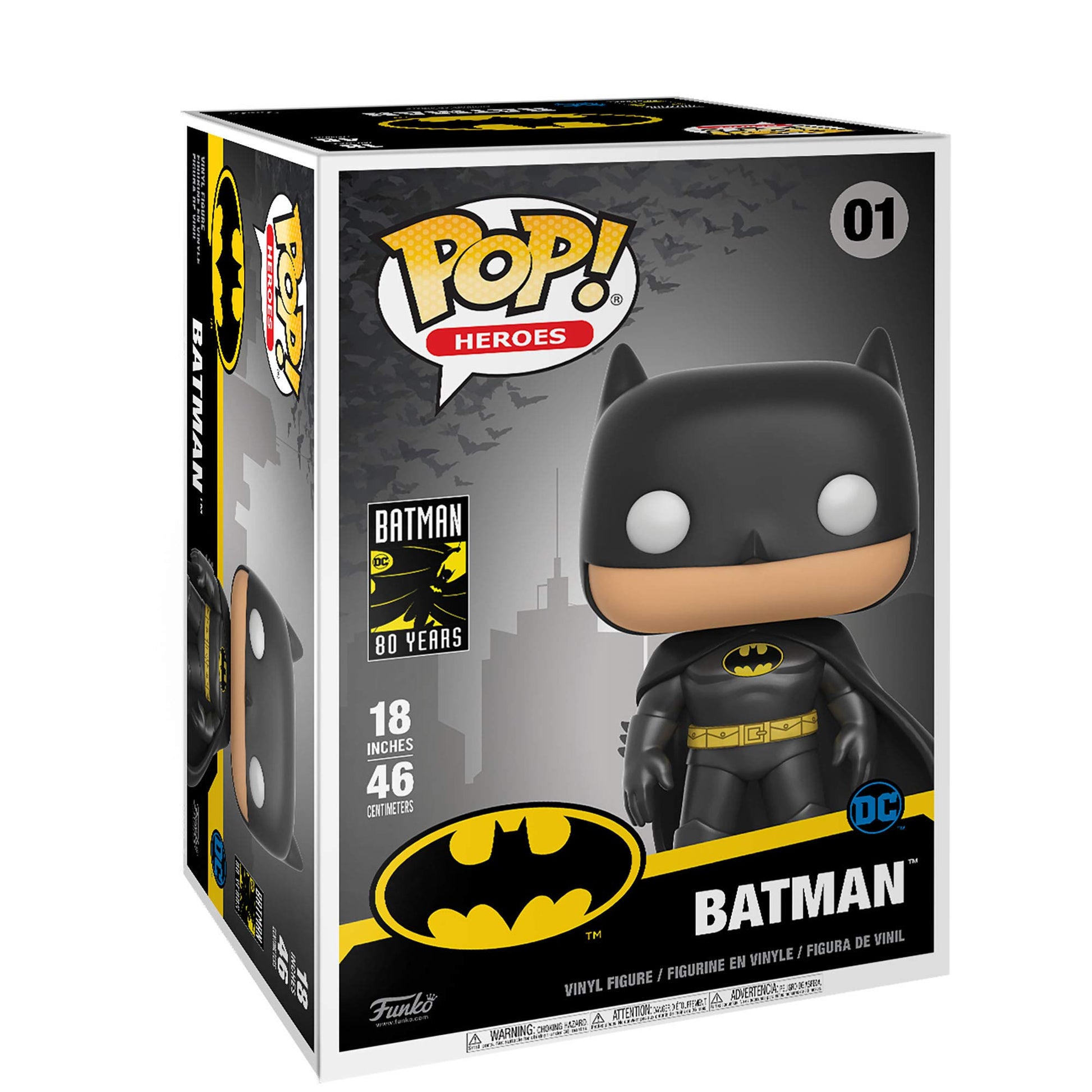 Funko Pop! Heroes: DC - Batman 18 Pulgadas Figura de Vinilo
