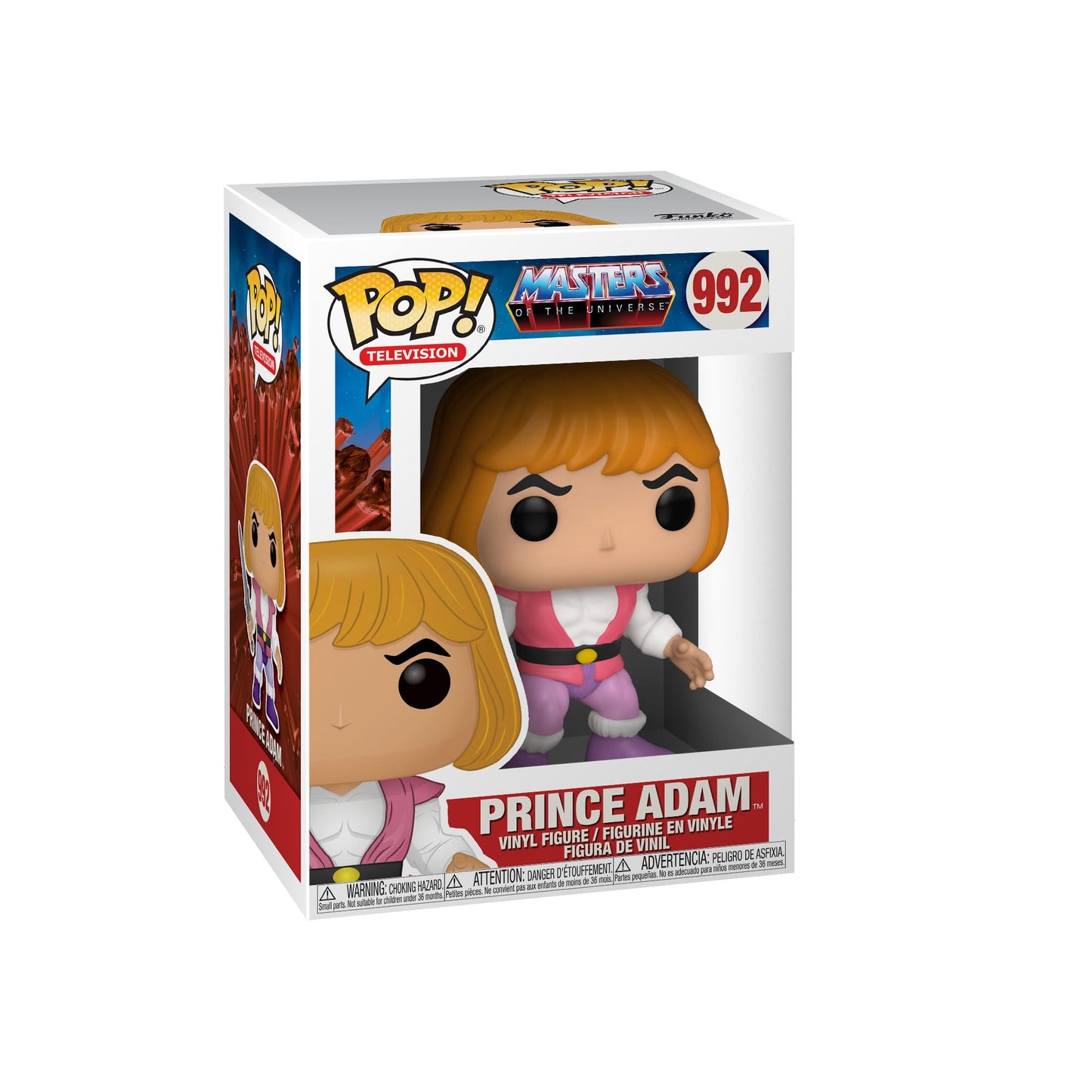 Funko Pop! Animación: Masters of the Universe - Prince Adam, Multicolor