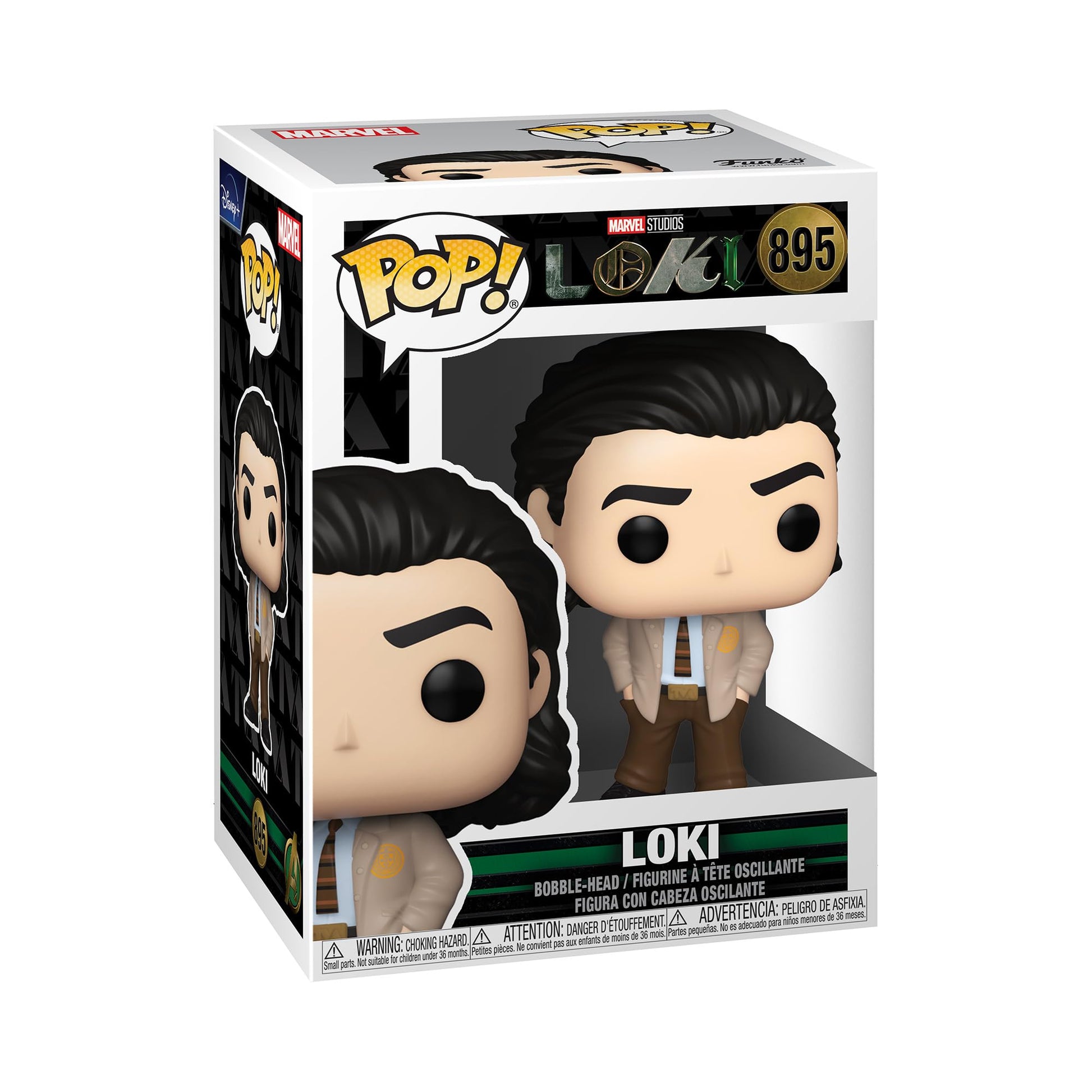 Funko POP Marvel: Loki - Loki 3.75 Pulgadas,Multicolor,55741