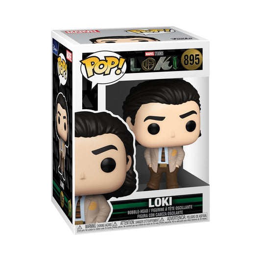 Funko POP Marvel: Loki - Loki 3.75 Pulgadas,Multicolor,55741