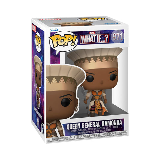 Funko POP Marvel: What if? - Queen General Ramonda, Multicolor, (58650)