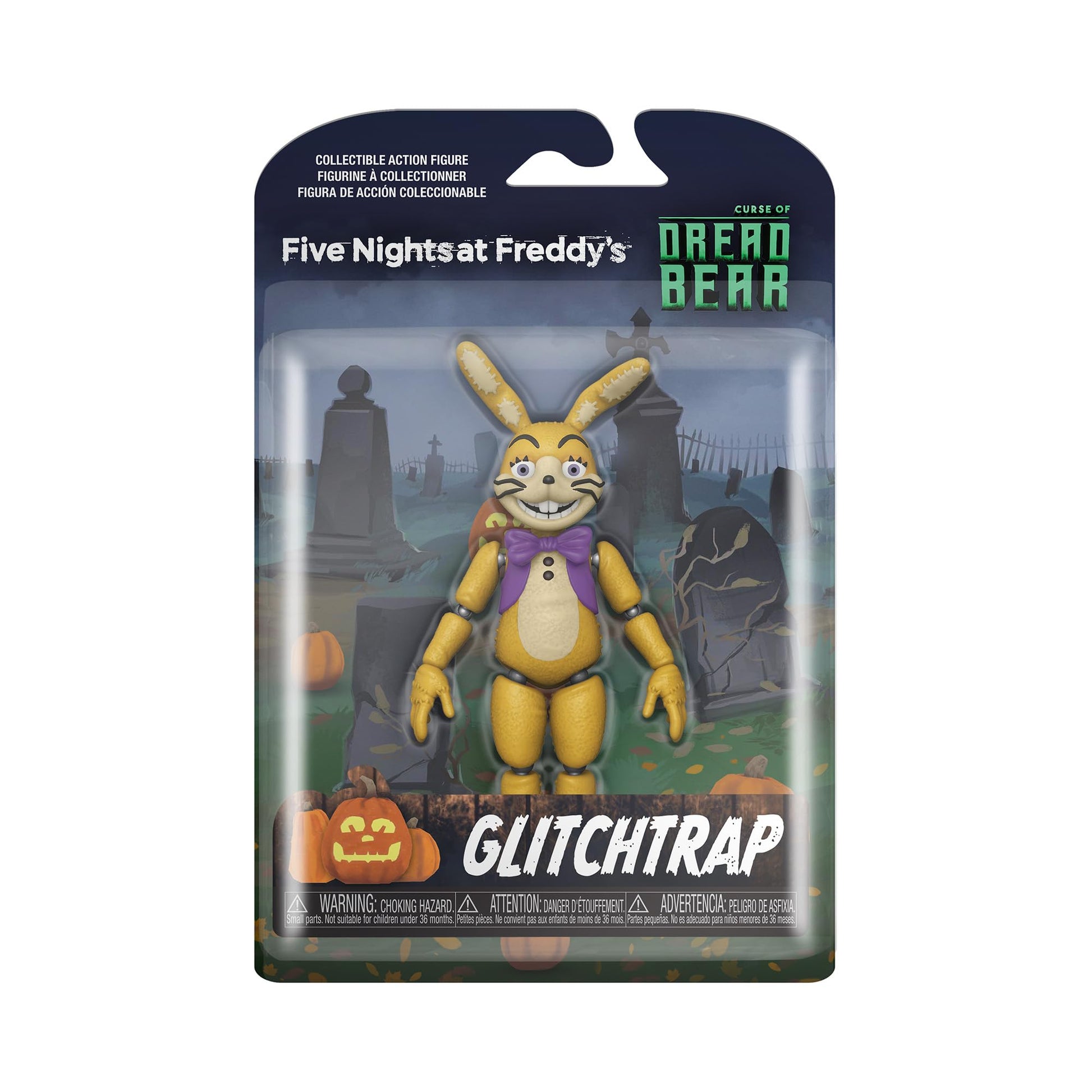 Funko POP Figura de Acción: Five Nights at Freddy's Dreadbear - Glitchtrap, Multicolor (56187)