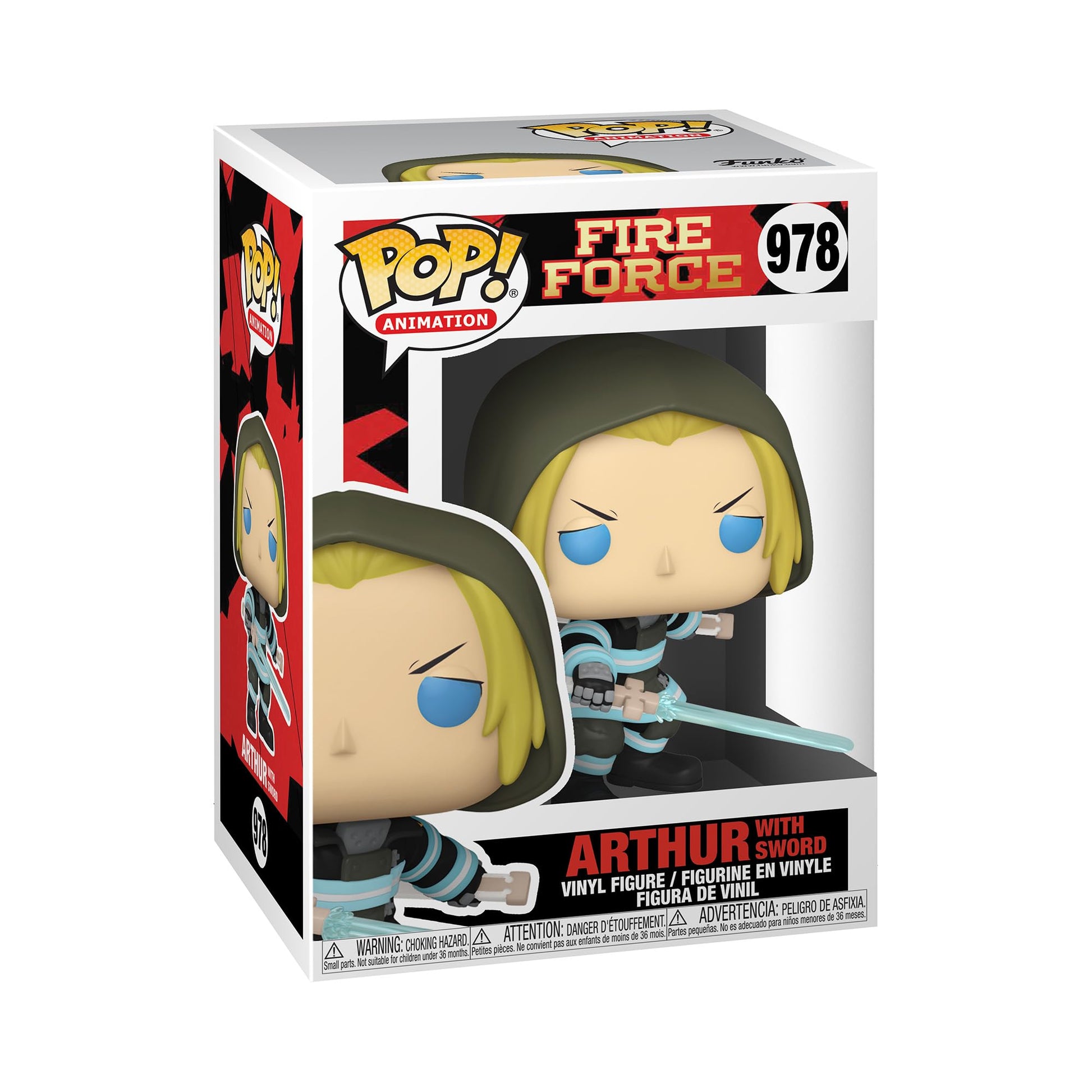 Funko POP Animation: Fire Force - Arthur with Sword, (56156)